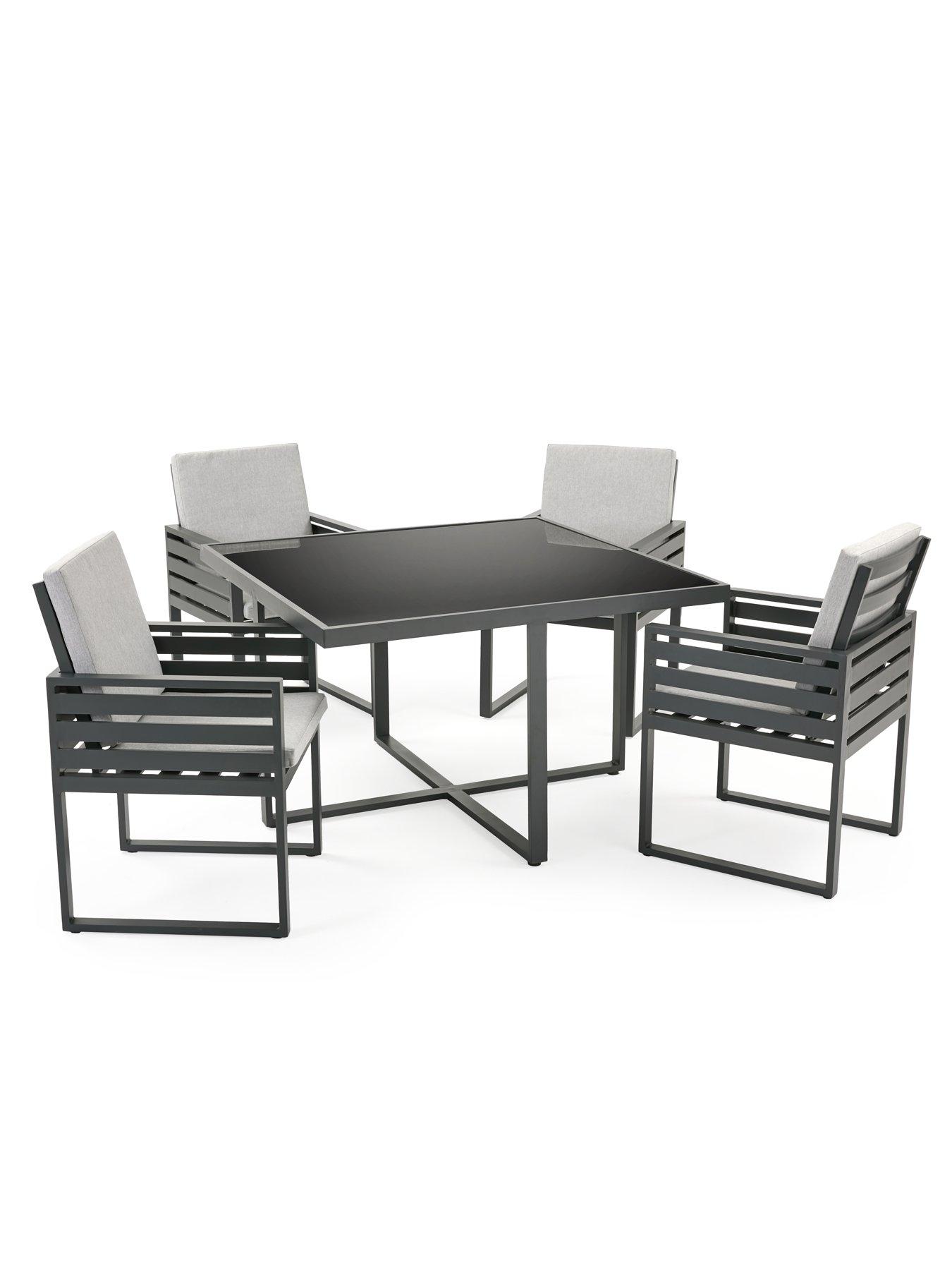 Image 3 of 8 of Very Home Cuba 4 Seater Cube Set