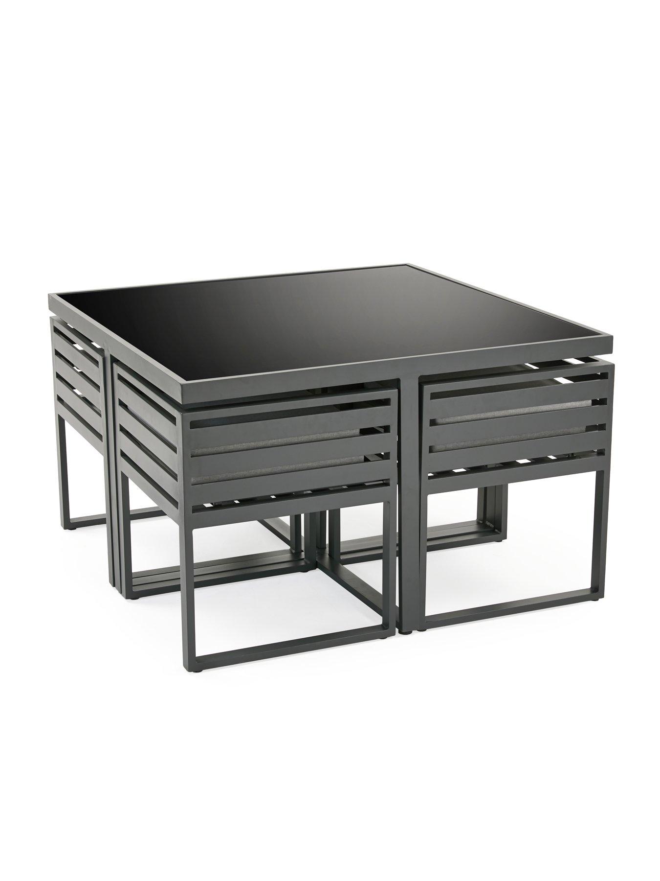 Image 4 of 8 of Very Home Cuba 4 Seater Cube Set