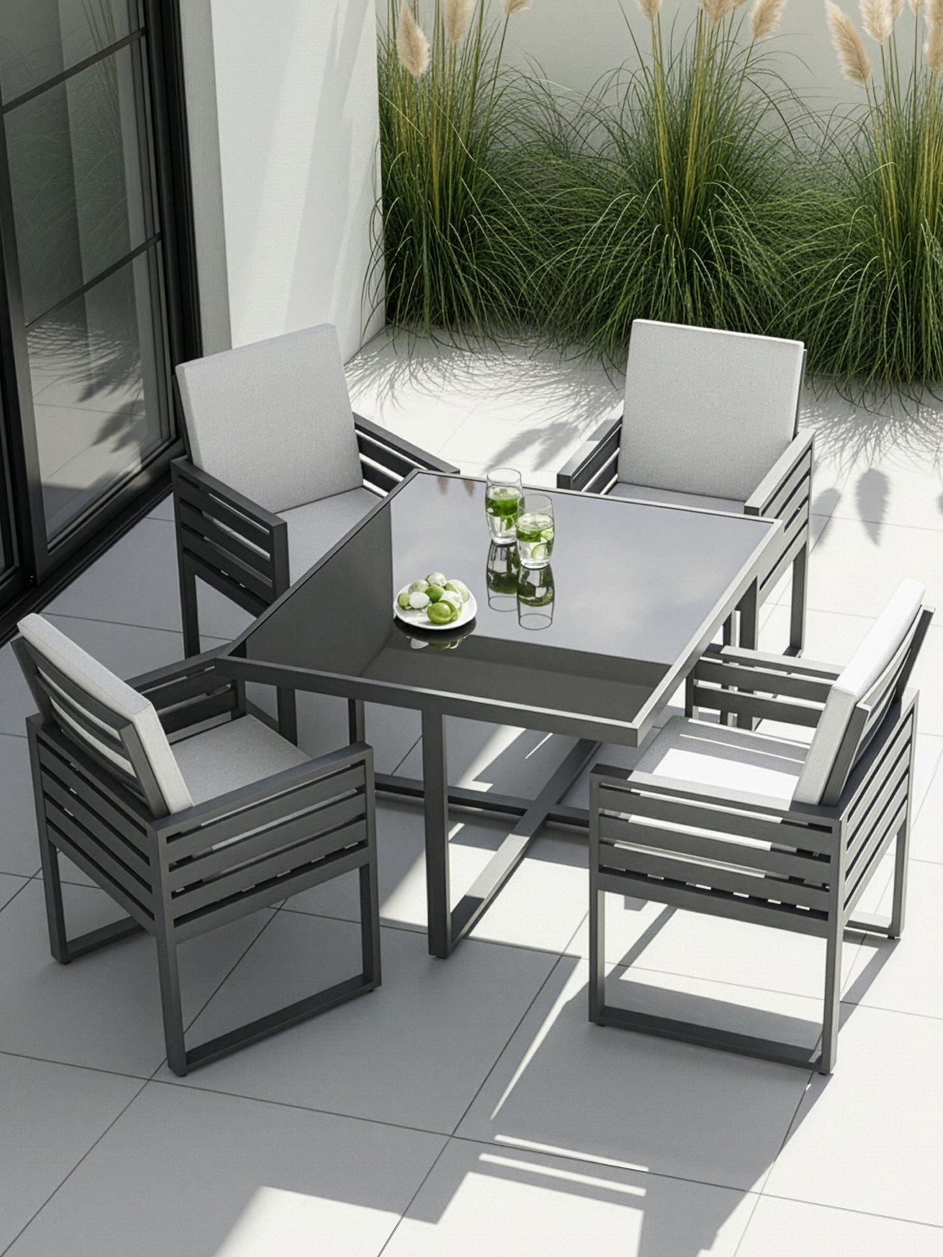Image 7 of 8 of Very Home Cuba 4 Seater Cube Set