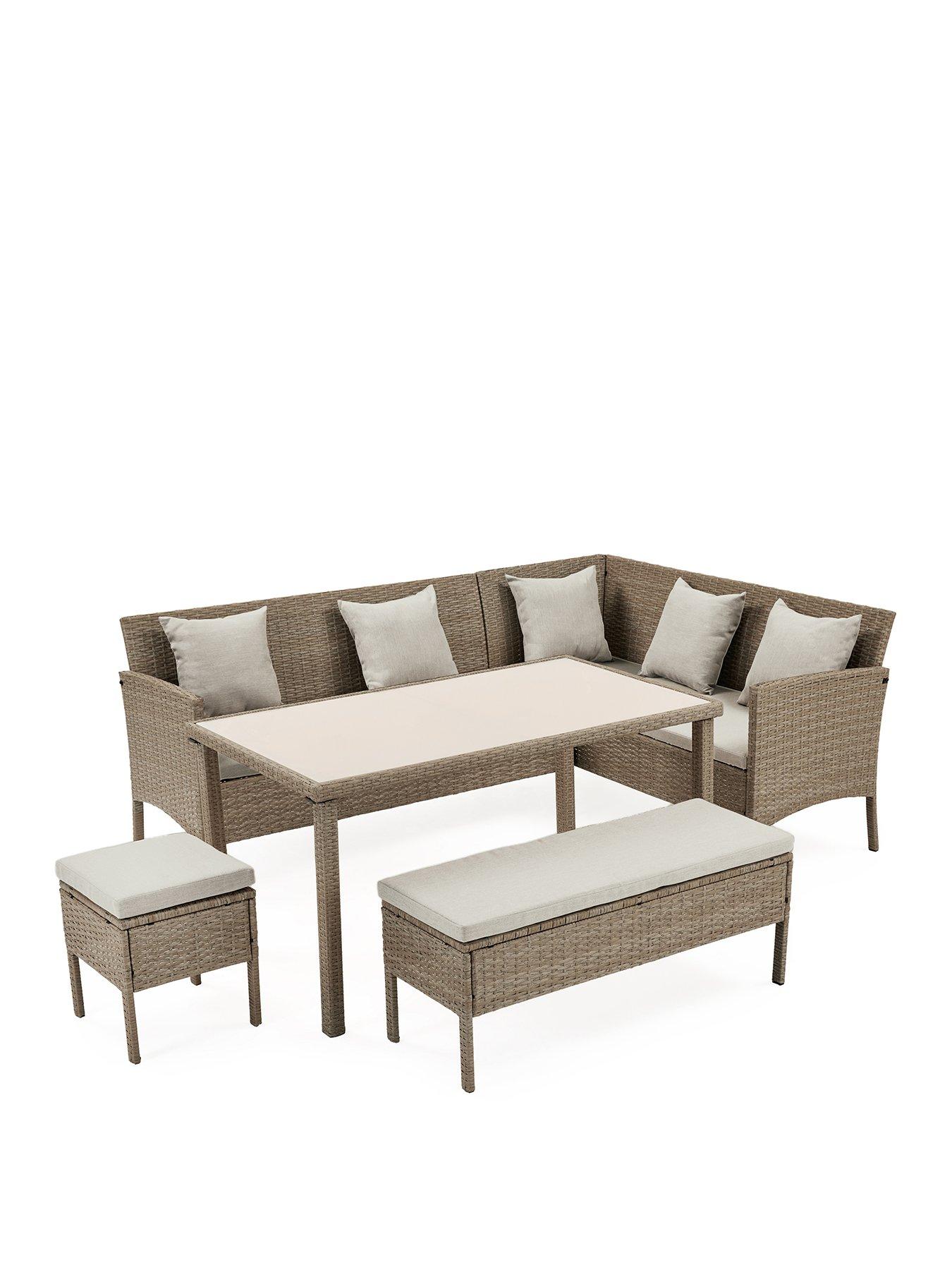 Image 3 of 7 of Very Home Monte Carlo Corner Dining Set