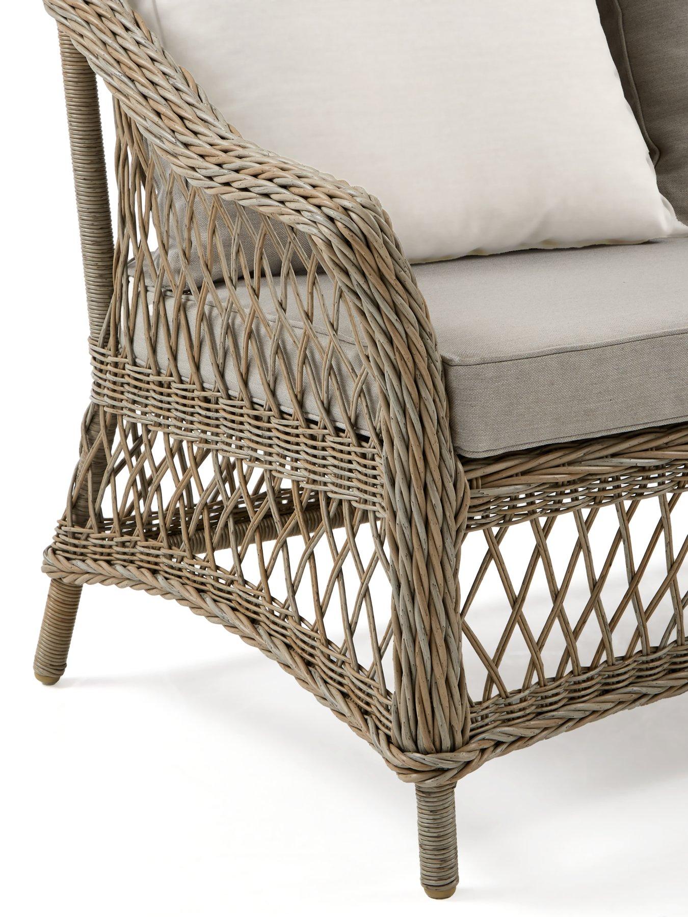Image 4 of 7 of Very Home Venice Corner Set With Firepit Table (With Free Cover)