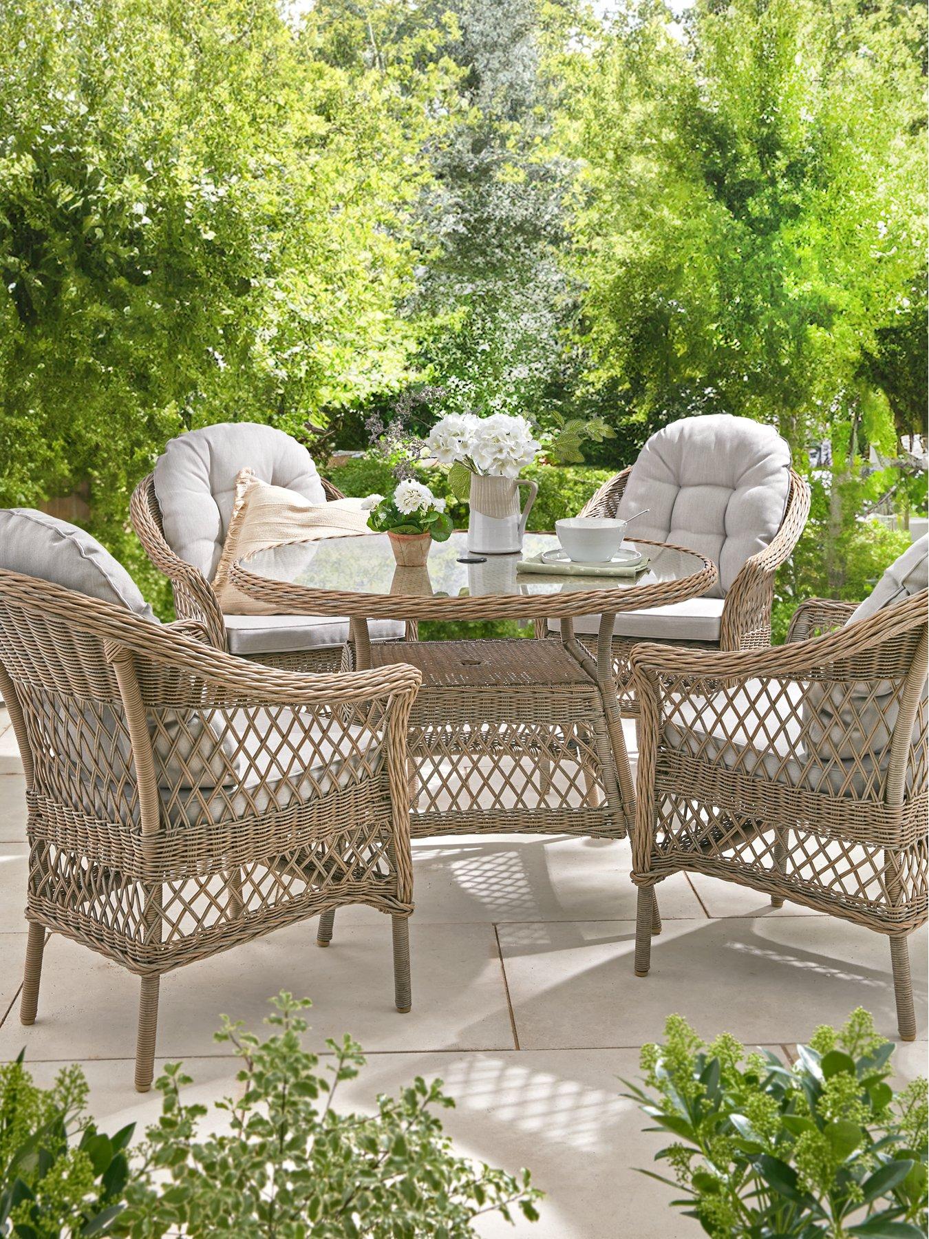 The Very Collection Venice 4 Seater Dining Set