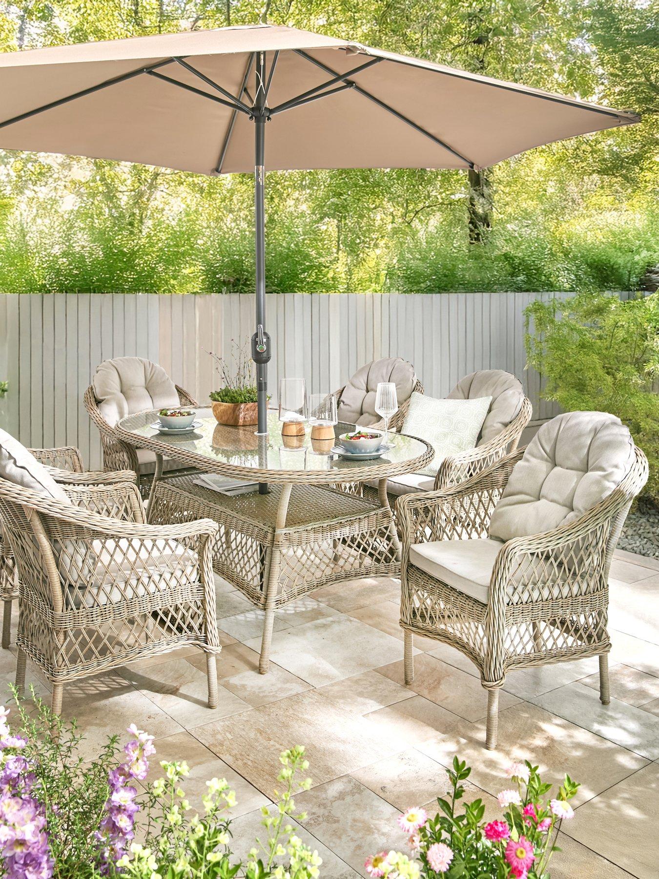 The Very Collection Venice 6 Seater Dining Set
