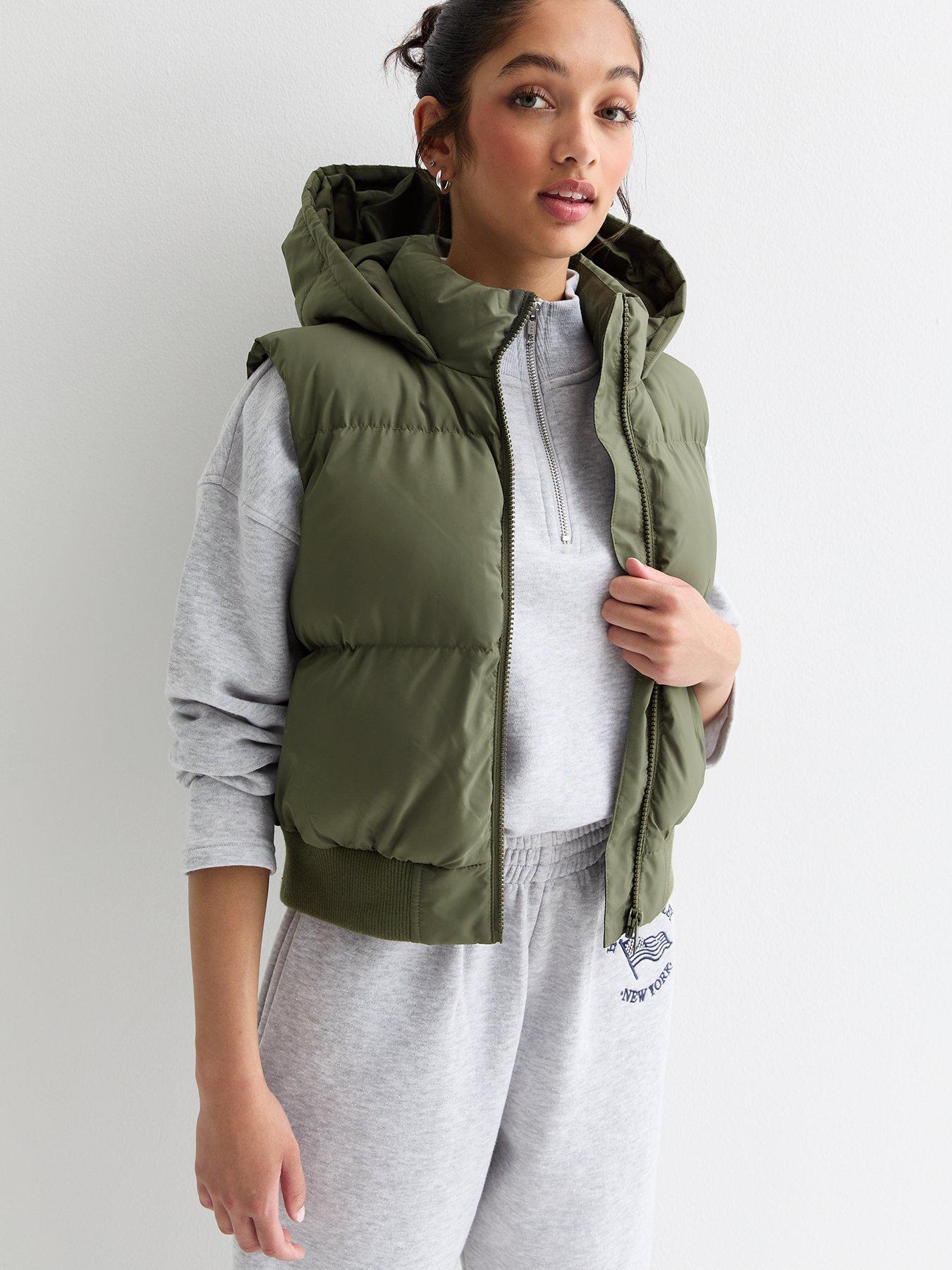 Girls gilet sale outlet