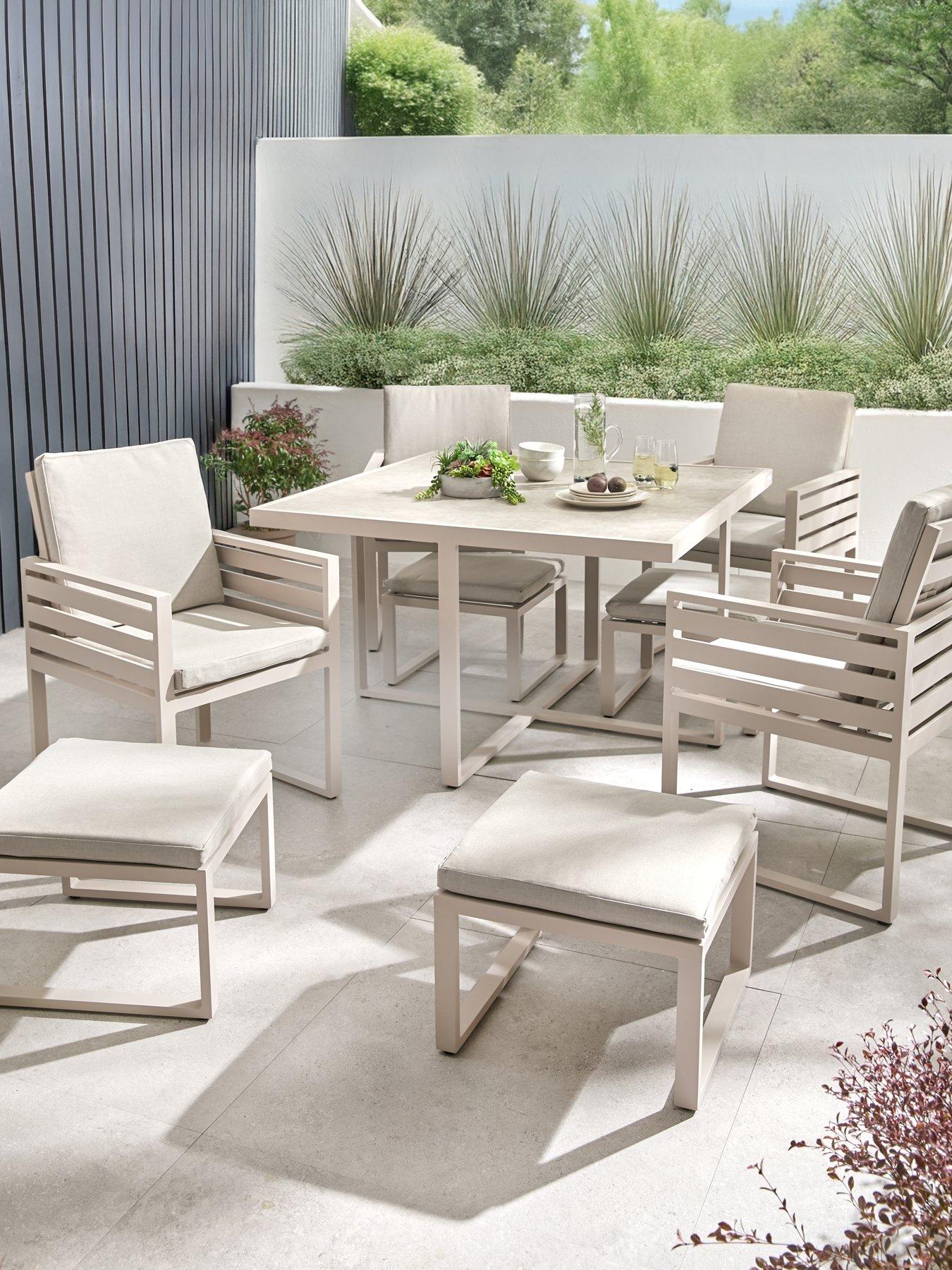 Image 1 of 7 of Very Home Florence 8 Seater Cube Set