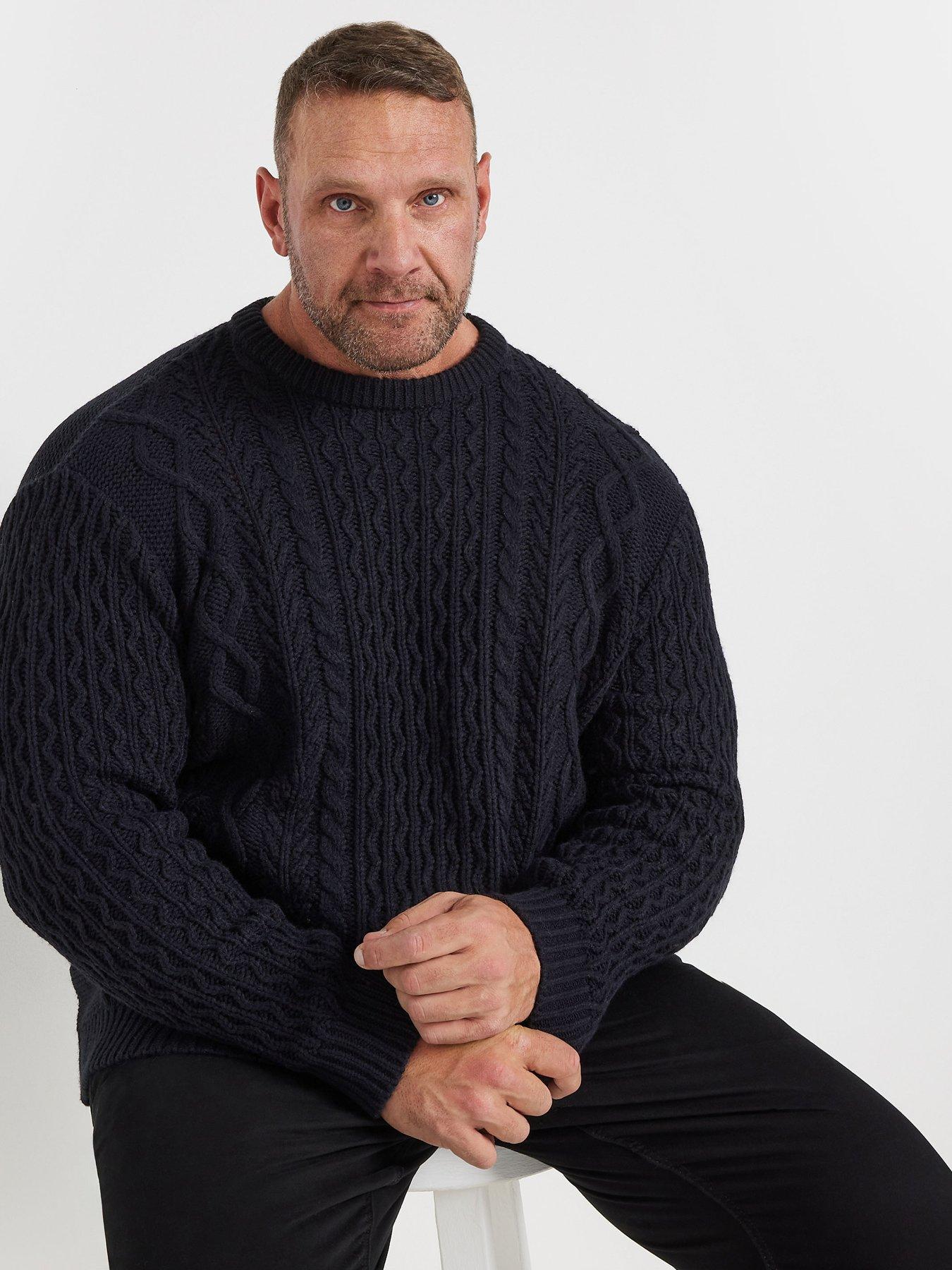 5xl wool jumper sales