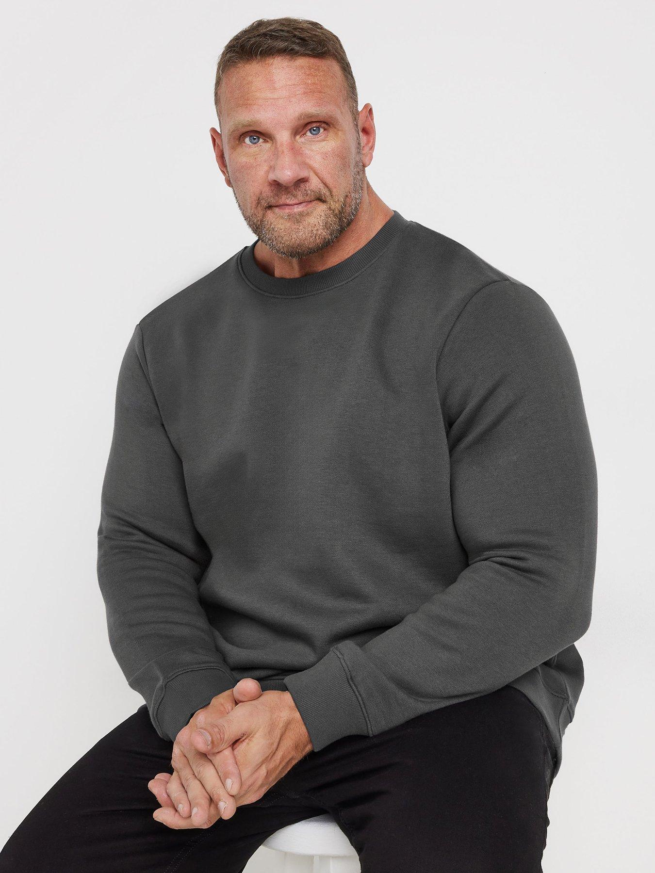 undefined Crew Neck Sweatshirt - Grey