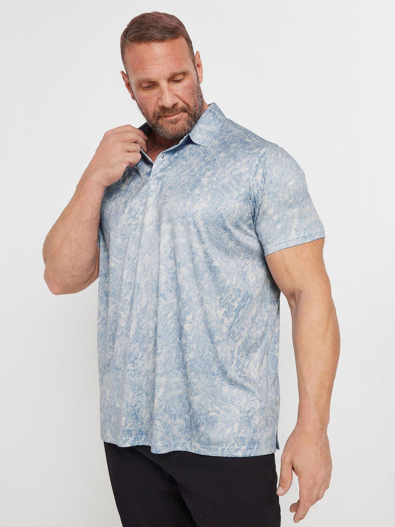 Badrhino Br Golf Marble Polo Shirt