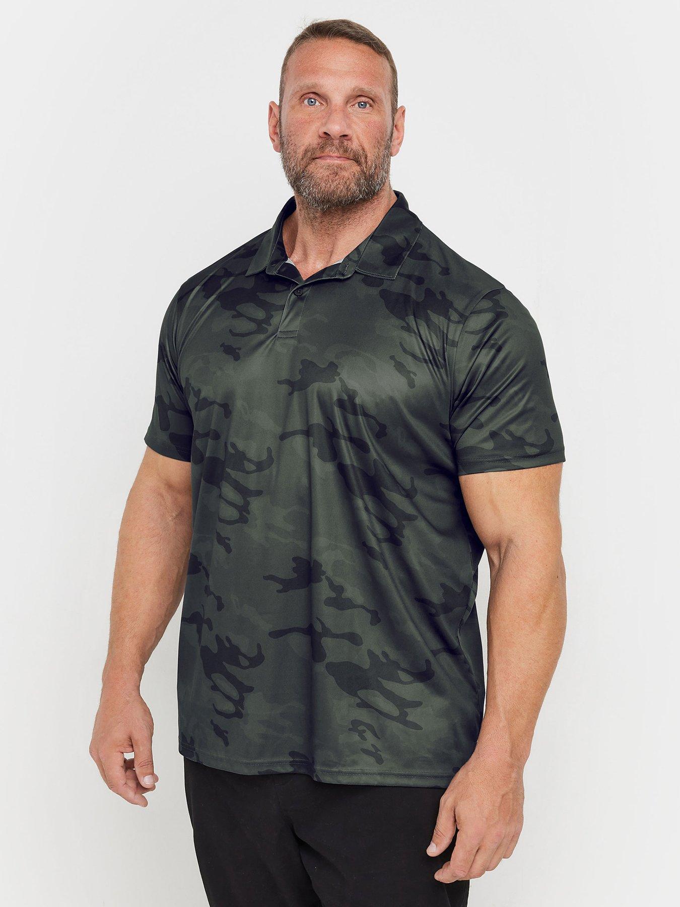 Badrhino Br Golf Camo Polo Shirt