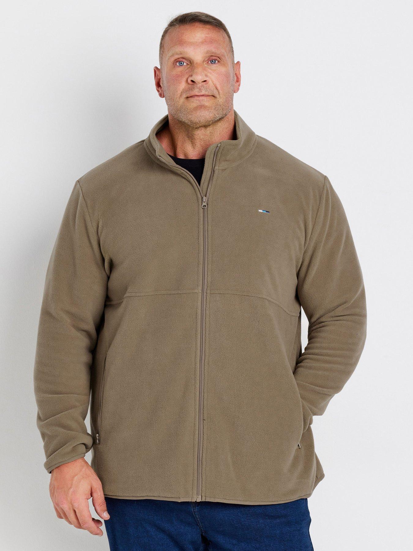 Plain fleece jackets hotsell