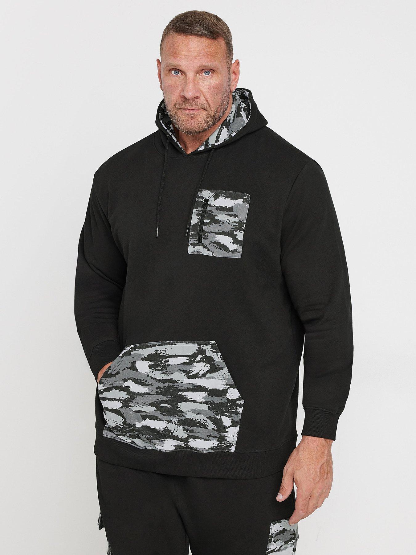BadRhino Utility Hoodie, Black, Size 2Xl, Men