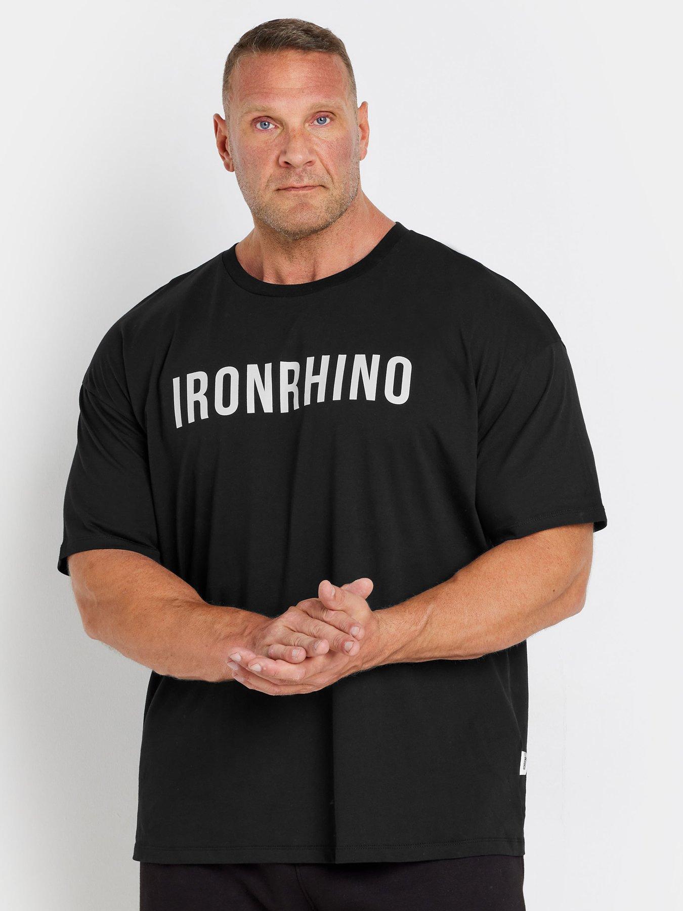 BadRhino Ironrhino 'power Lifting' T-shirt - Black