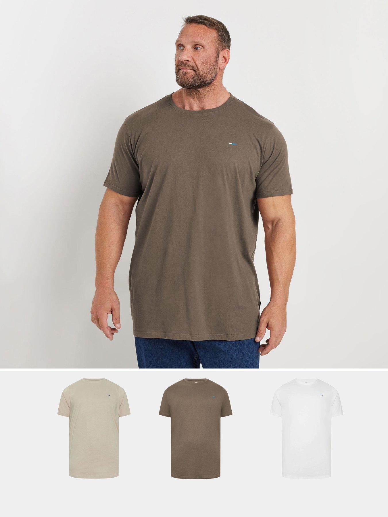 undefined 3 Pack T-Shirts - White