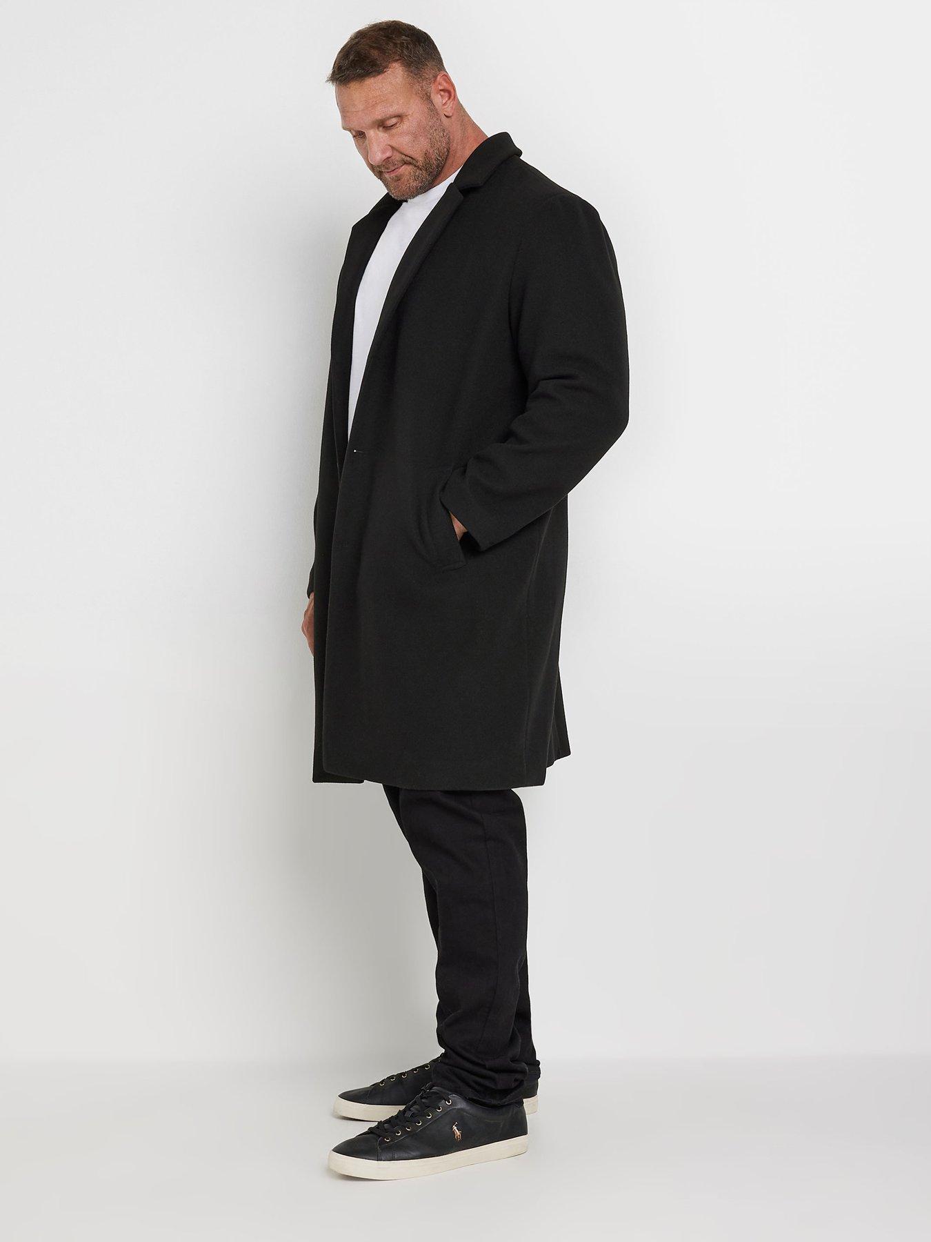 Image 1 of 3 of BadRhino Luxe Overcoat - Black