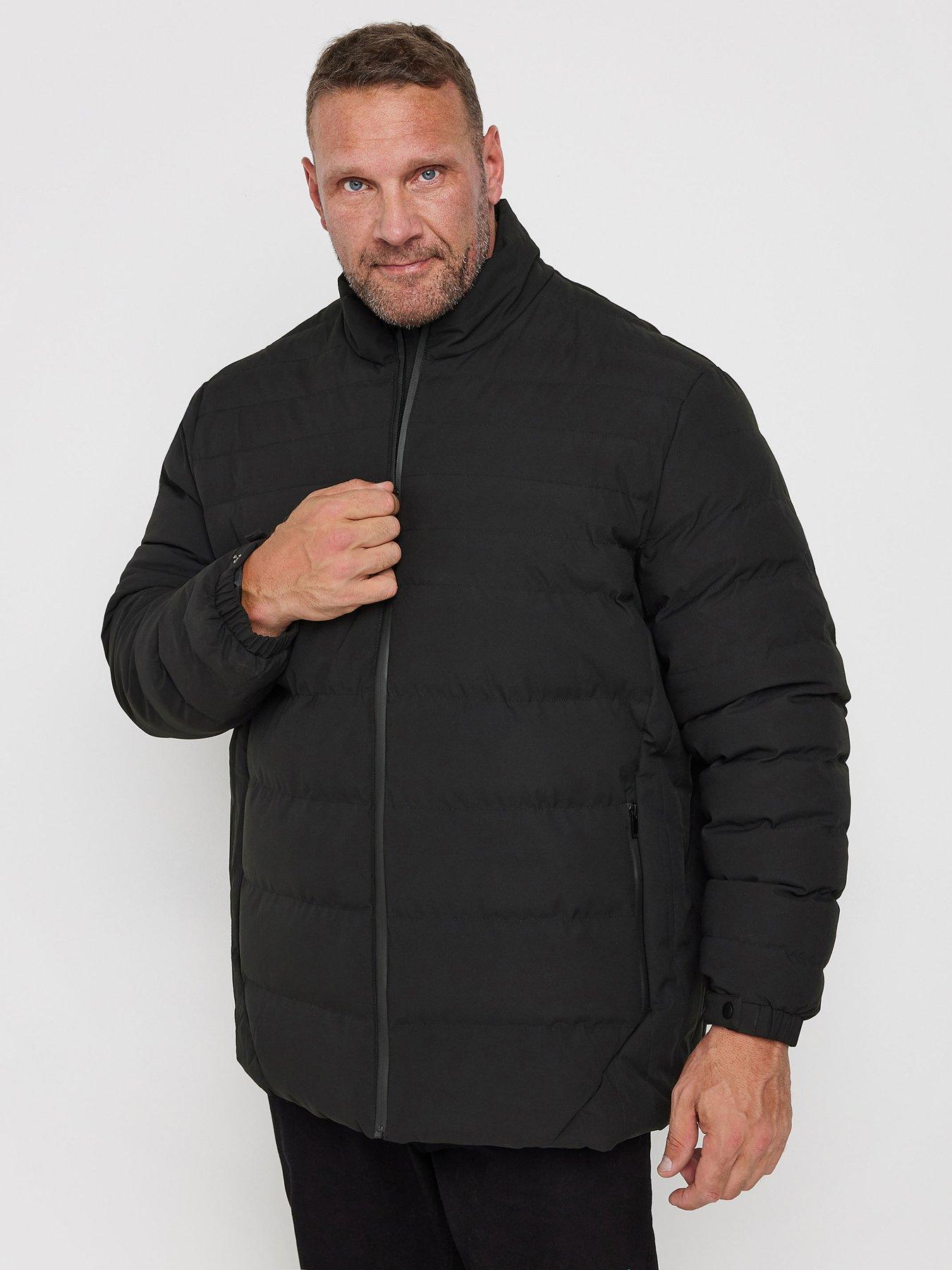 undefined Padded Long Sleeve Jacket - Black