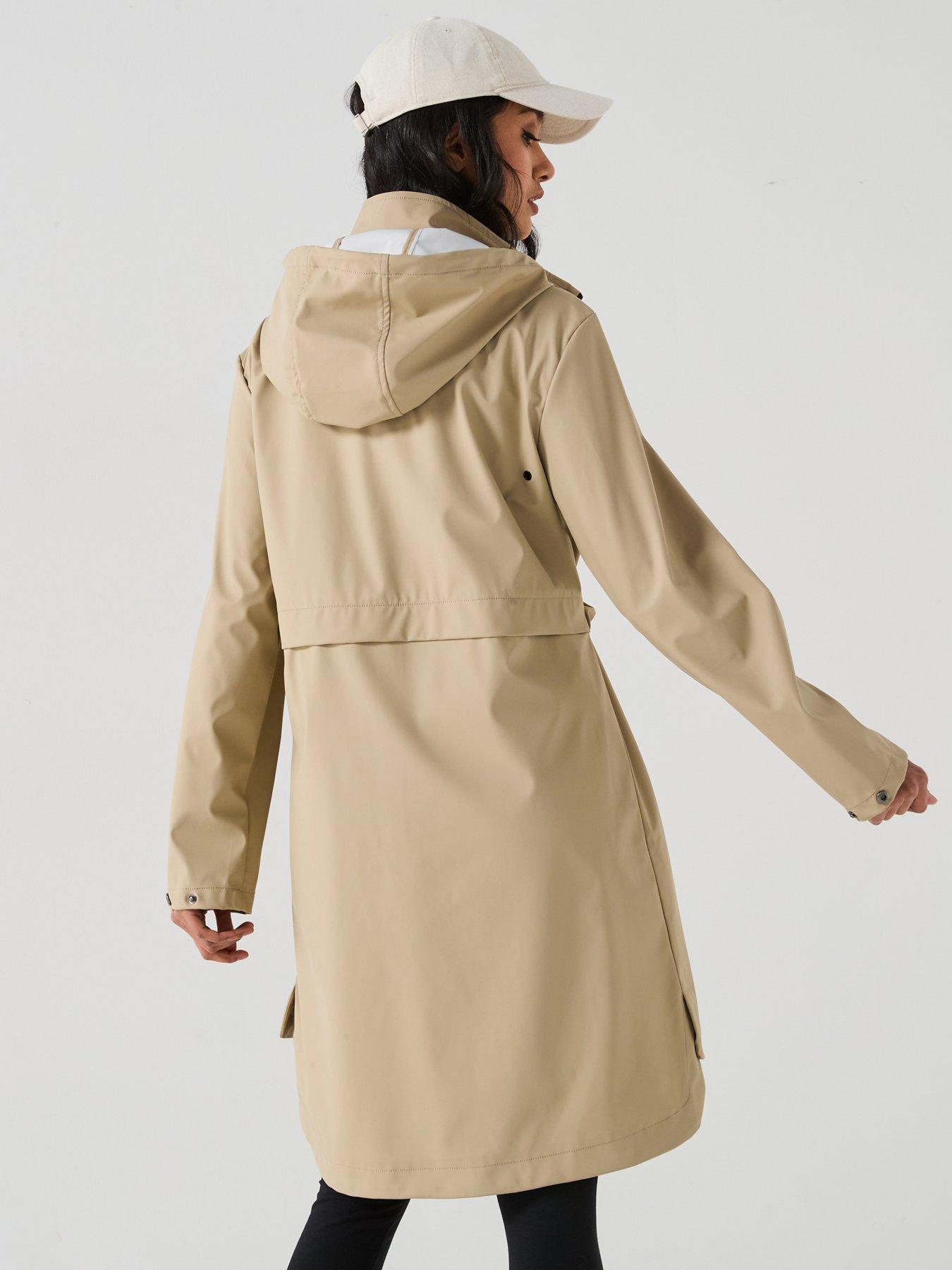 Image 2 of 6 of V by Very Water Resistant Lightweight Jacket - Cream