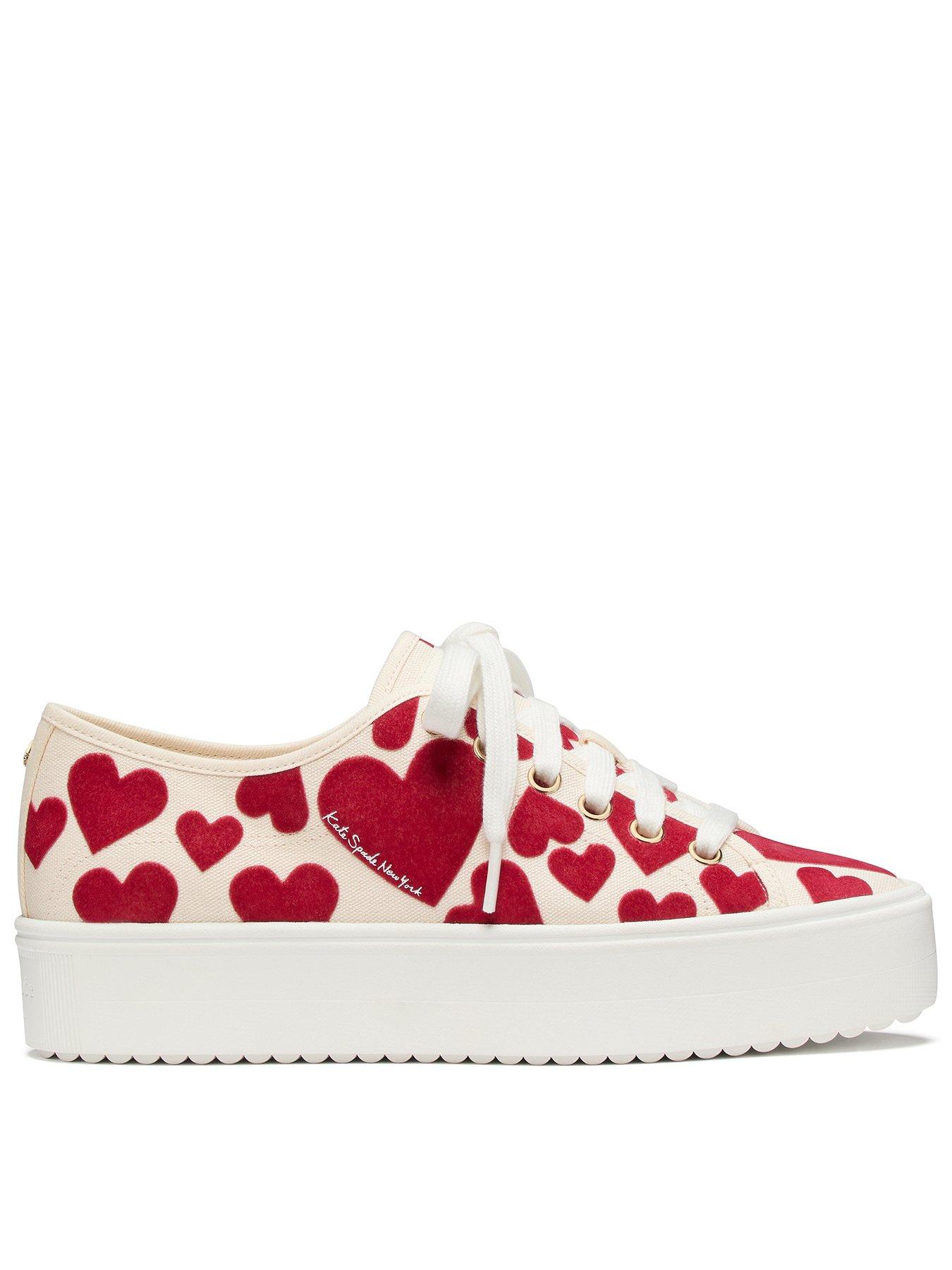 undefined Serve Lace Up Sneaker - Red