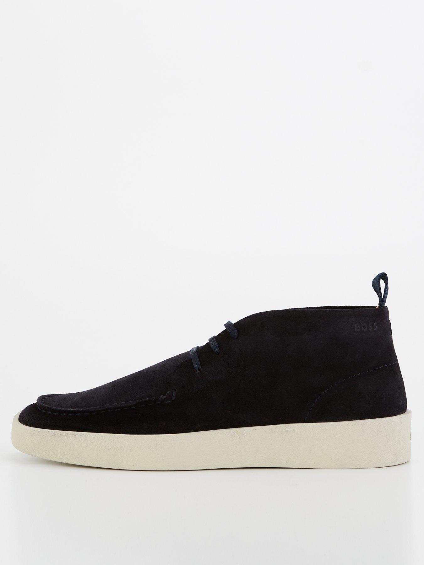 undefined Clay Suede Desert Boots - Navy