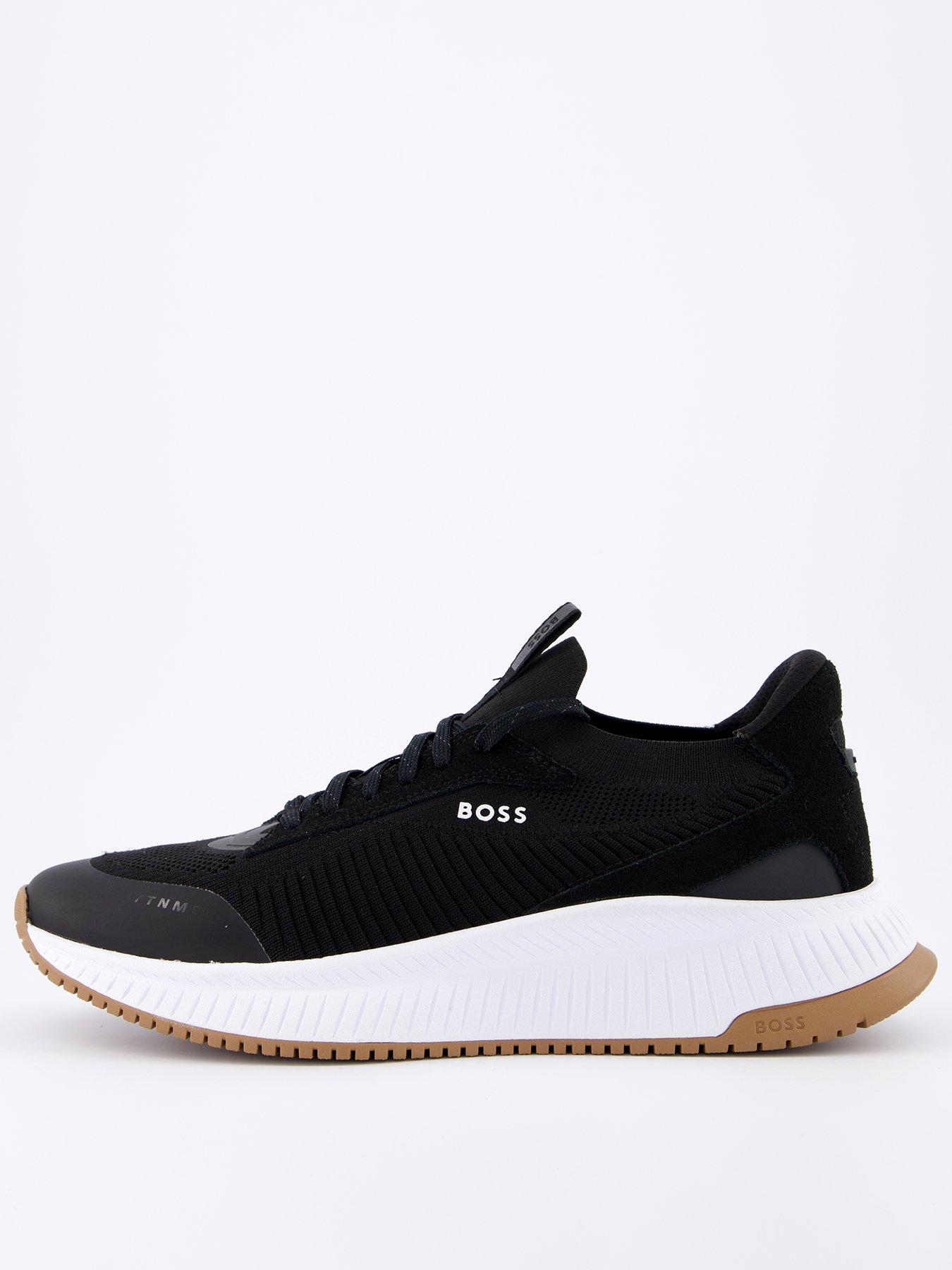 Image 1 of 7 of BOSS TTNM Evo Knitted Runners - Black/White