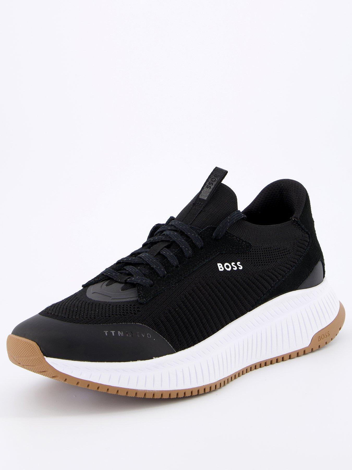 Image 2 of 7 of BOSS TTNM Evo Knitted Runners - Black/White