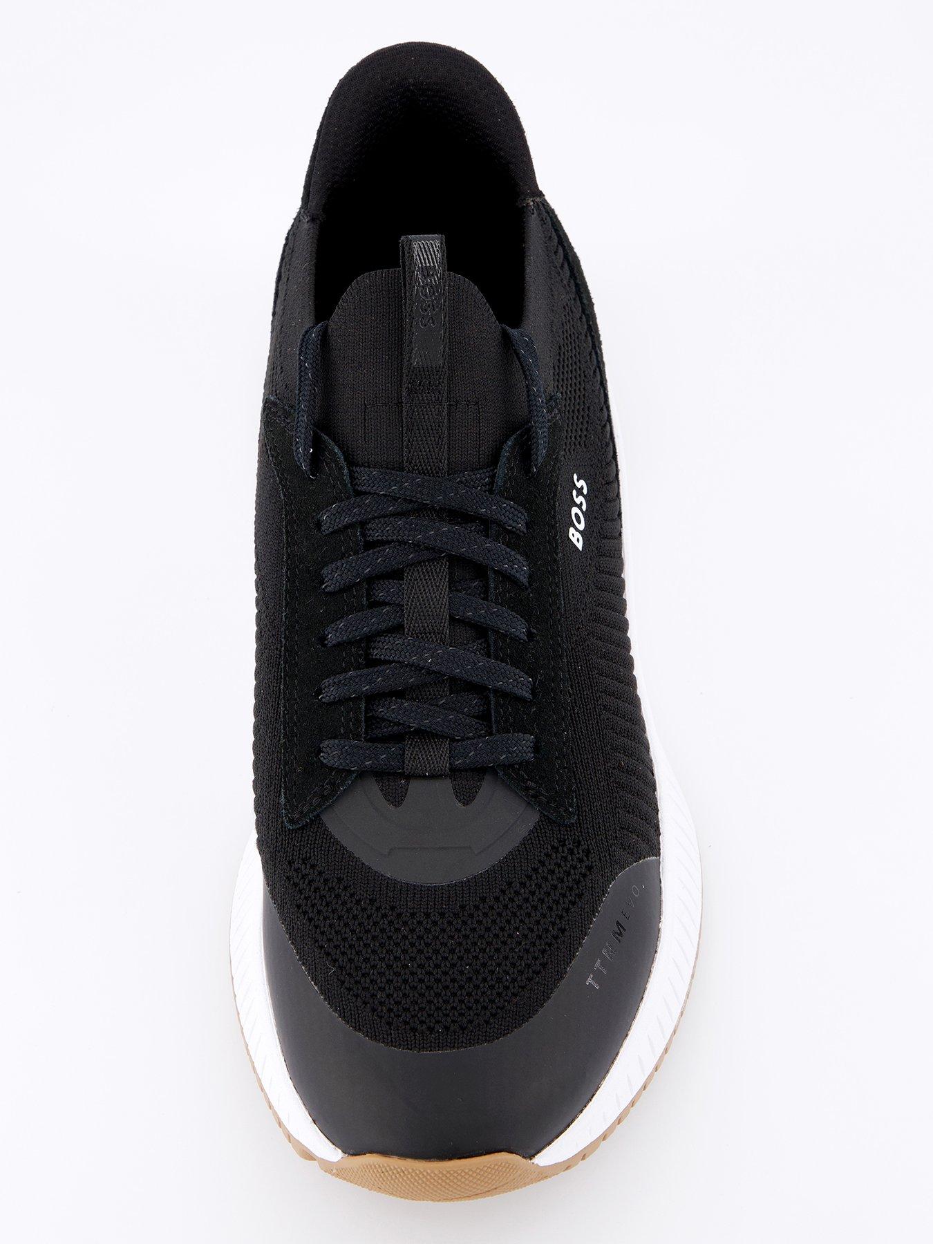 Image 3 of 7 of BOSS TTNM Evo Knitted Runners - Black/White