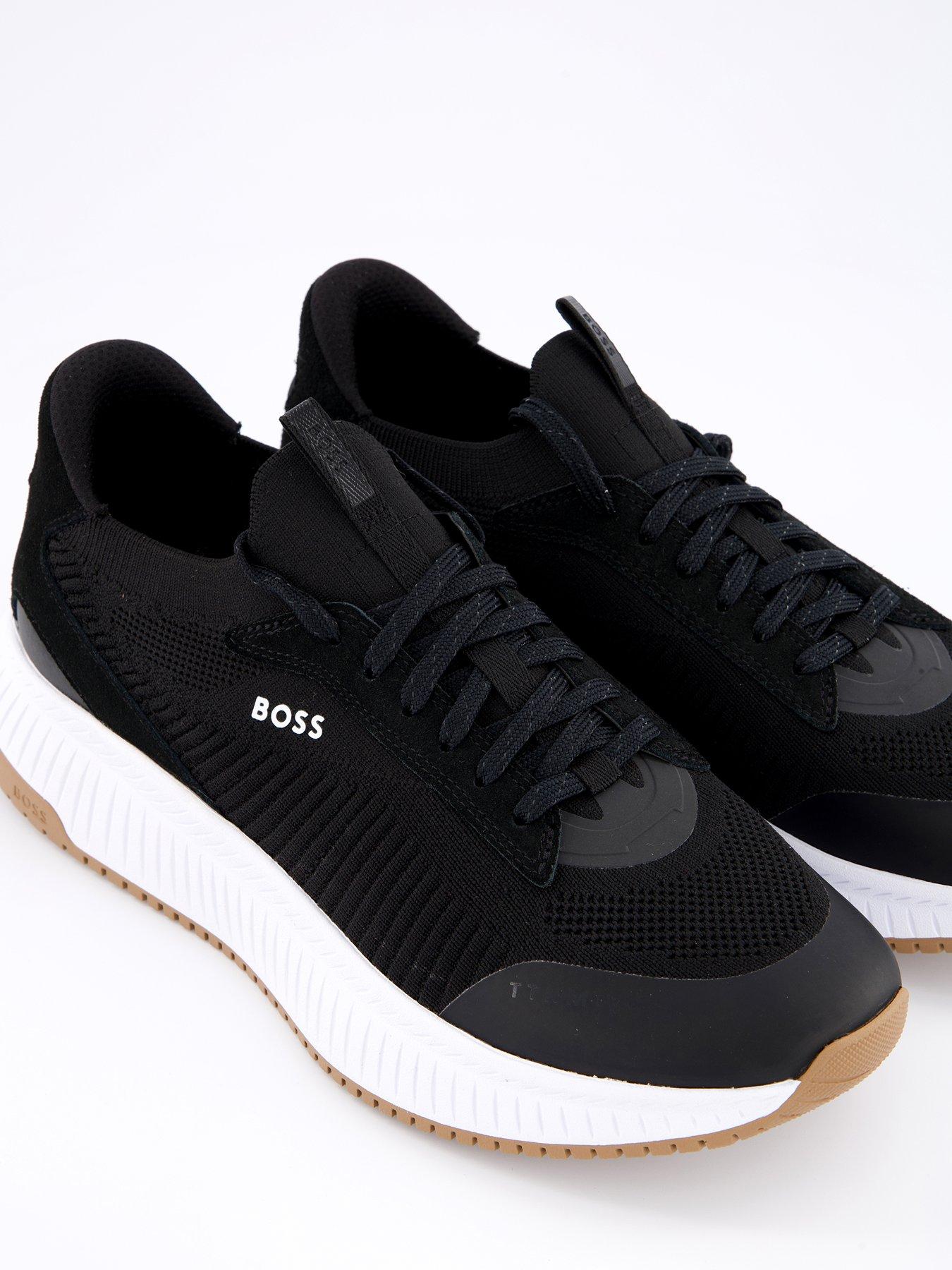 Image 5 of 7 of BOSS TTNM Evo Knitted Runners - Black/White