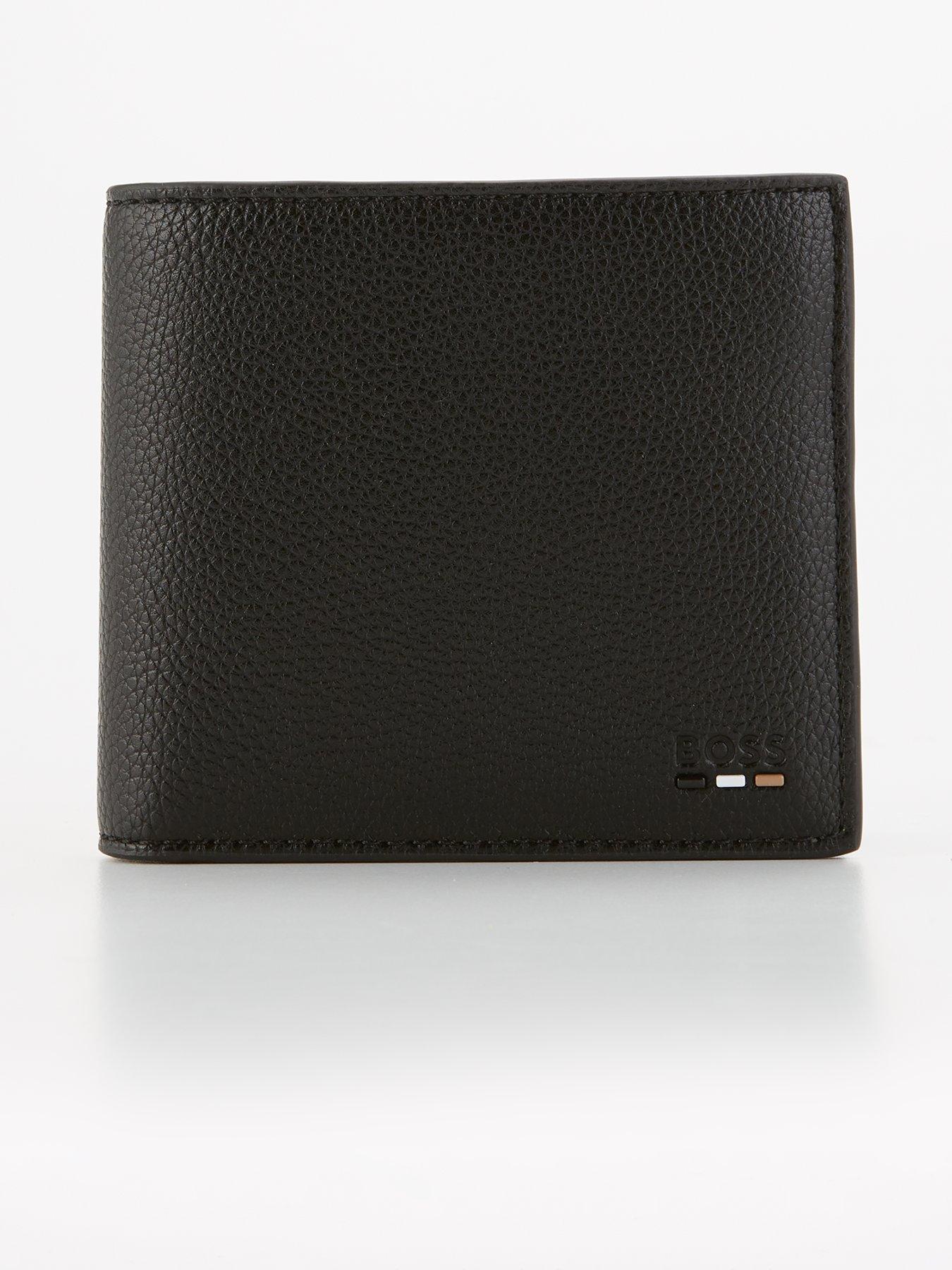 BOSS Ray Corporate Logo Wallet- Black