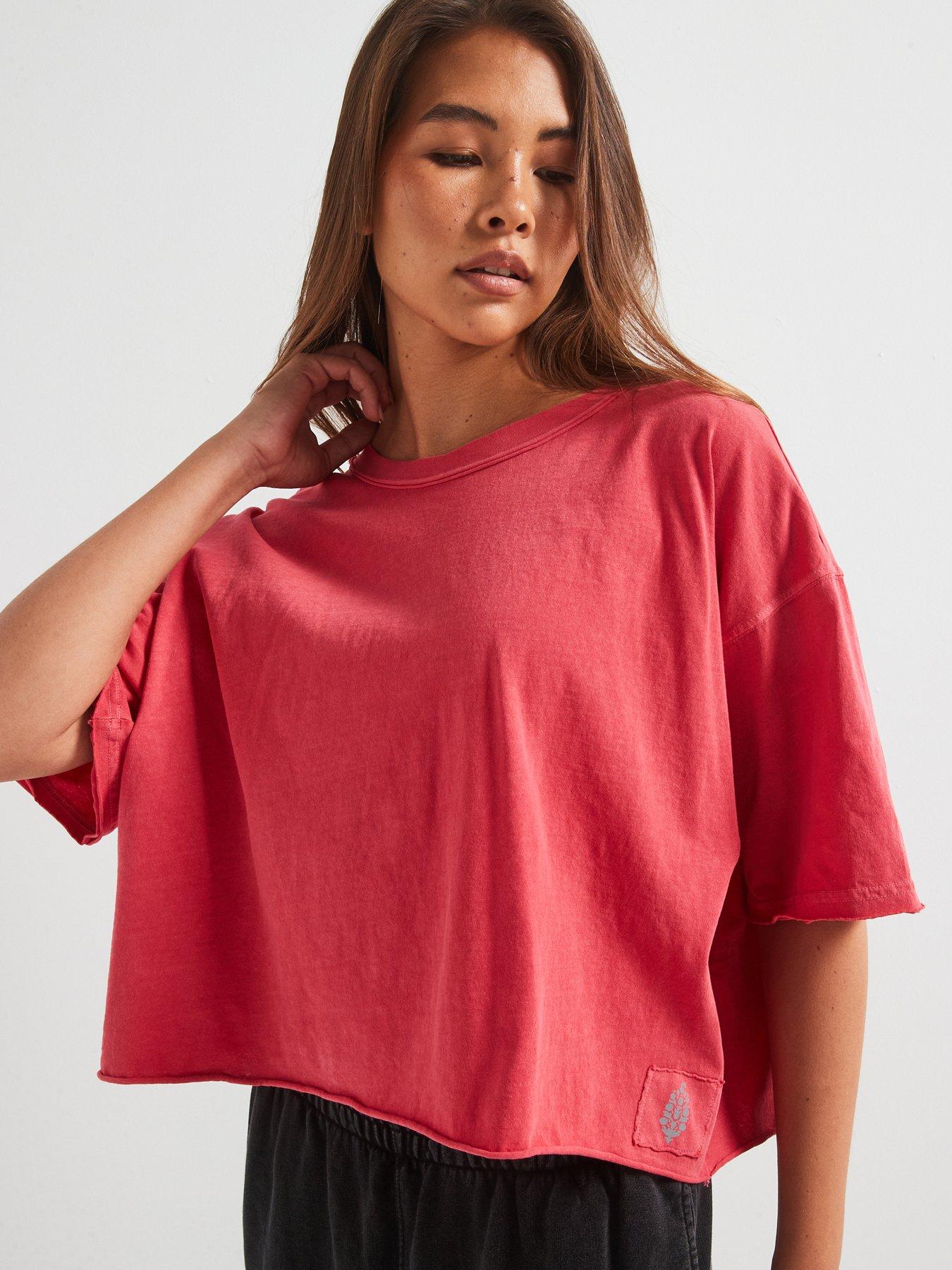 undefined Womens Inspire Tee - Winterberry Red