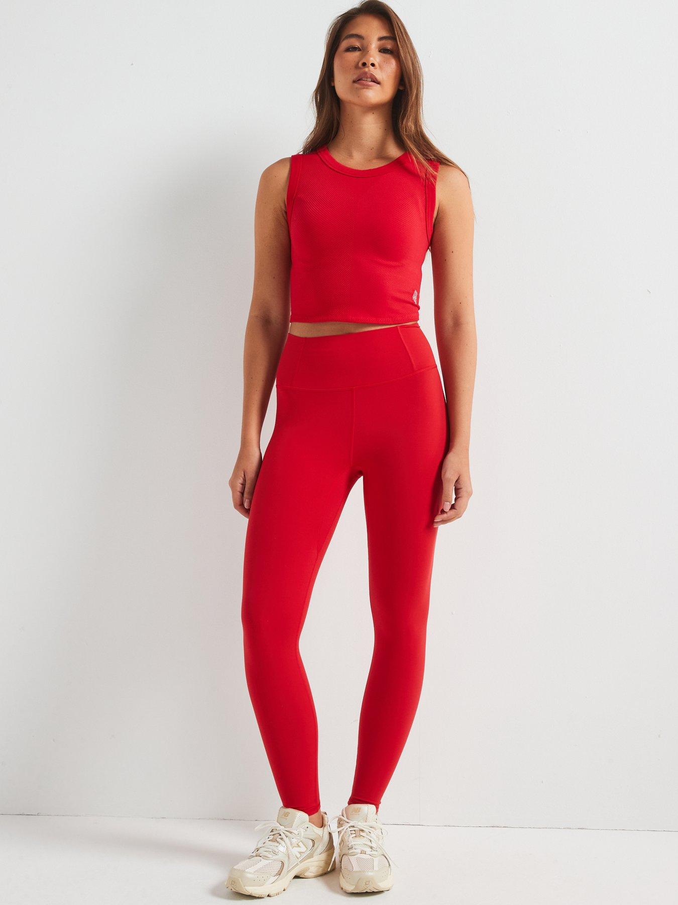 Image 5 of 6 of FP Movement Womens Training Throw Muscle Tank - Red