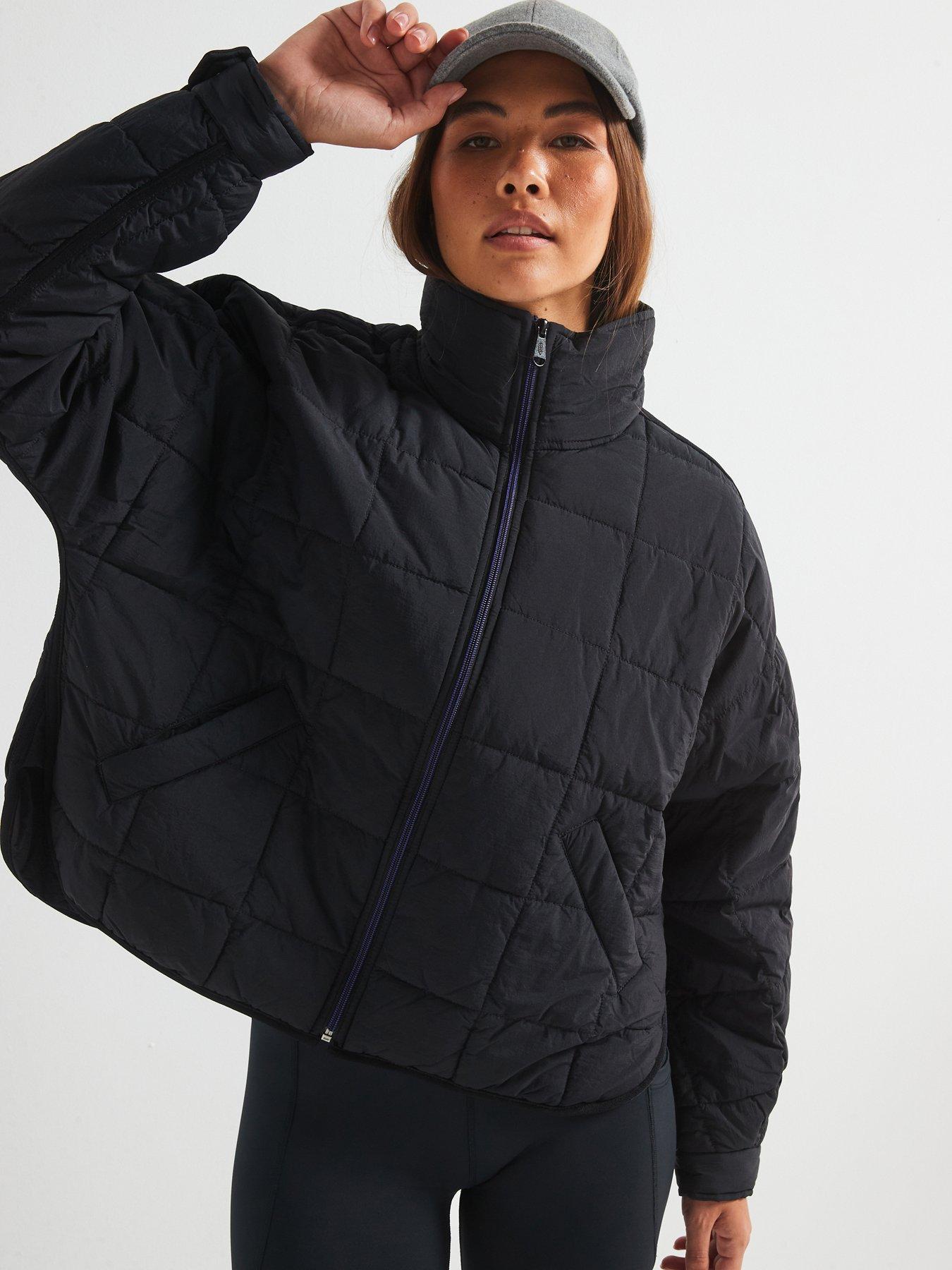 Womens Pippa Packable Puffer Jacket Black