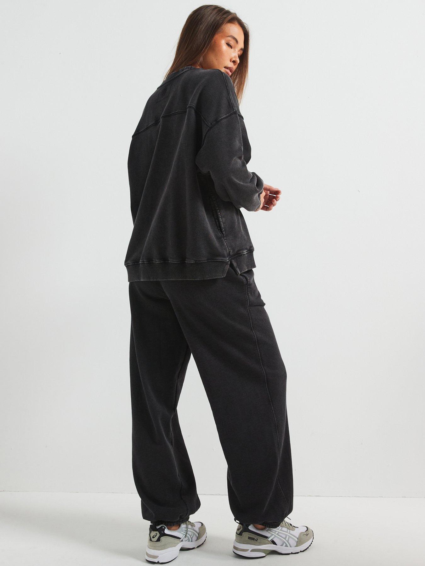 Image 2 of 6 of FP Movement Womens All Star Pullover Solid Sweat - Black