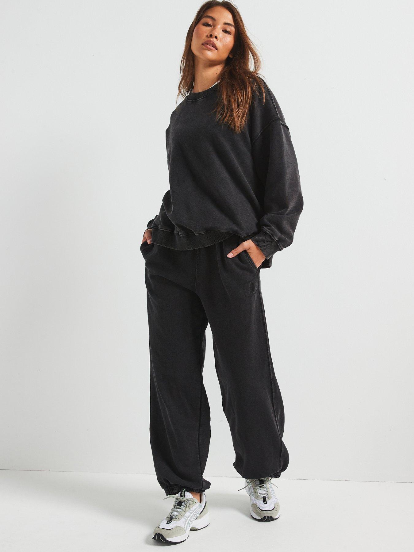 Image 6 of 6 of FP Movement Womens All Star Pullover Solid Sweat - Black