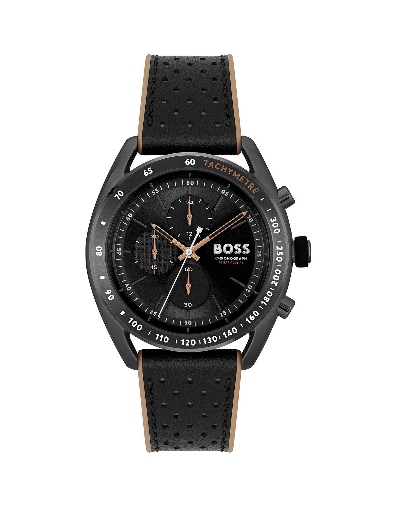 Product photograph of Boss Centre Court Gents Chronograph Watch from very.co.uk