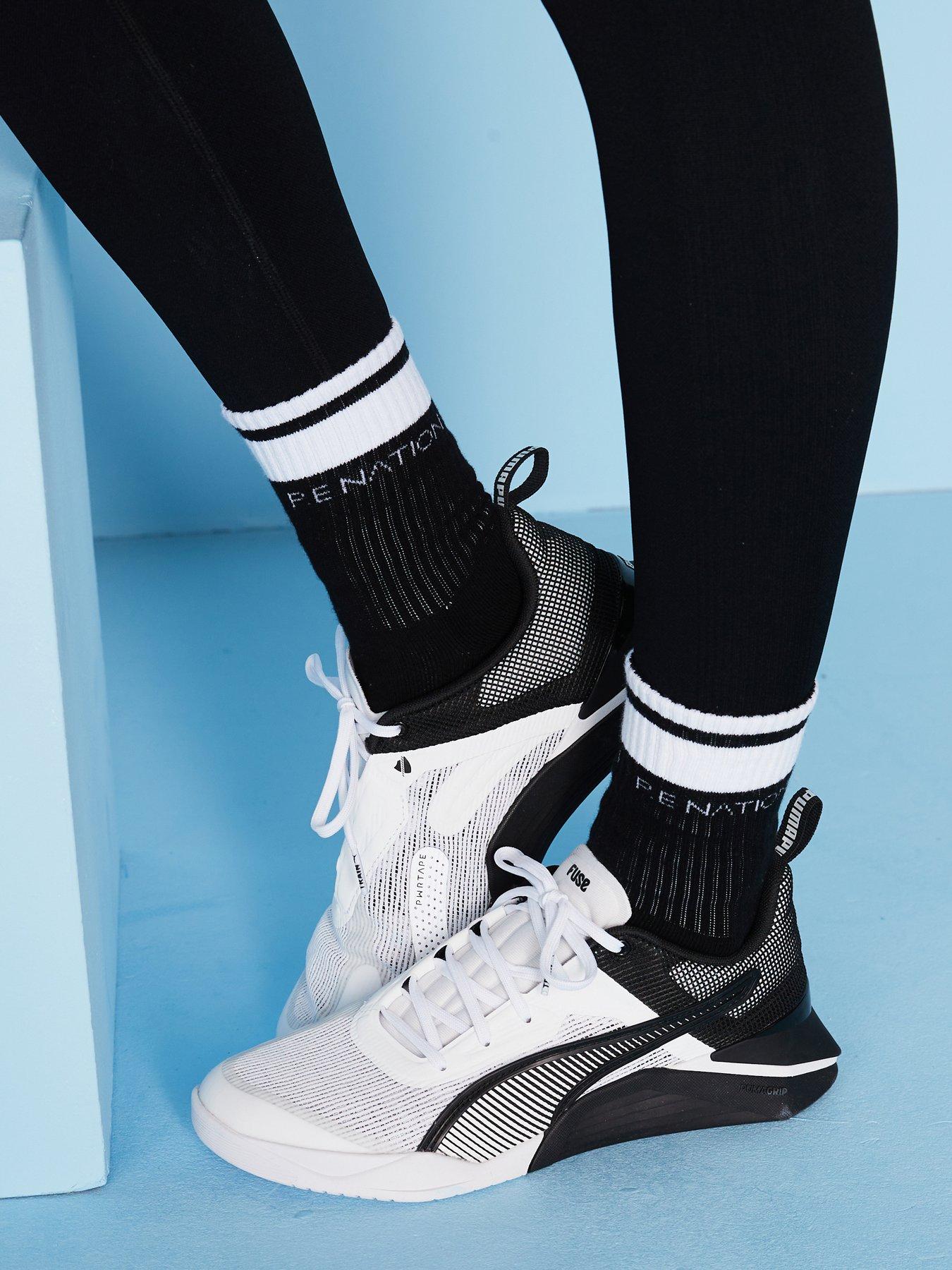 undefined Womens Training Homage Sock - Black