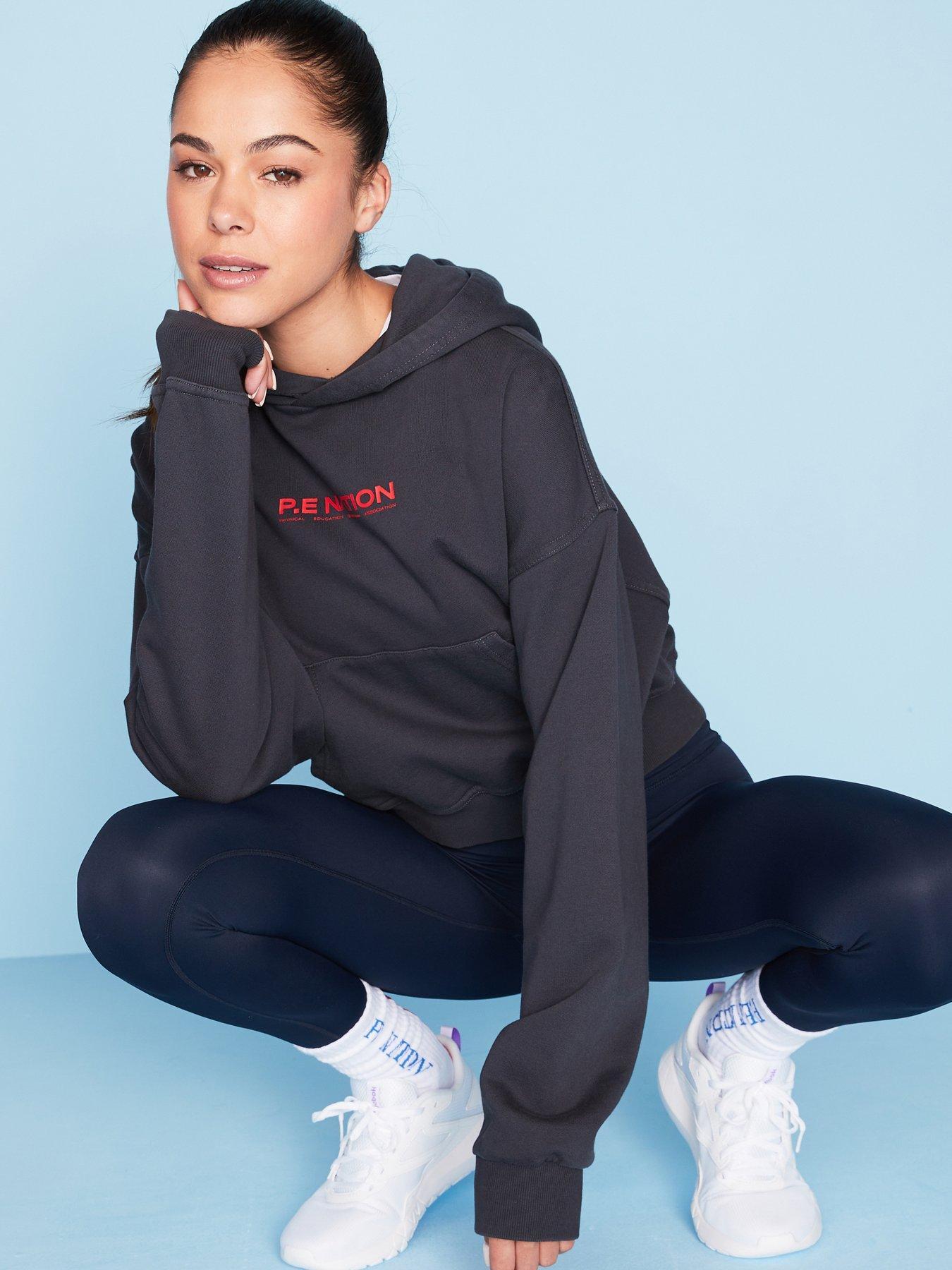 undefined Womens Training Transition Hoodie - Black
