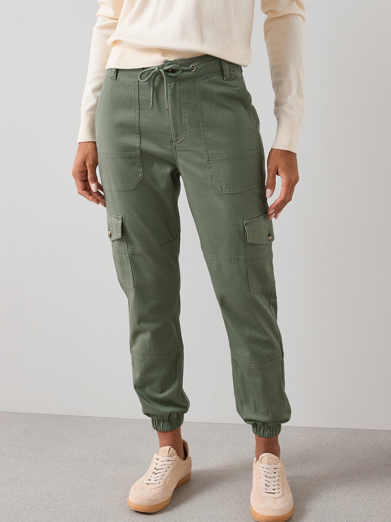 Image 1 of 6 of V by Very Utility Cargo Joggers - Khaki