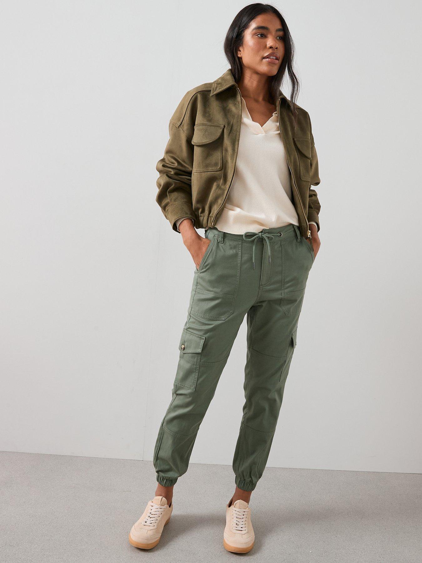 Image 6 of 6 of V by Very Utility Cargo Joggers - Khaki