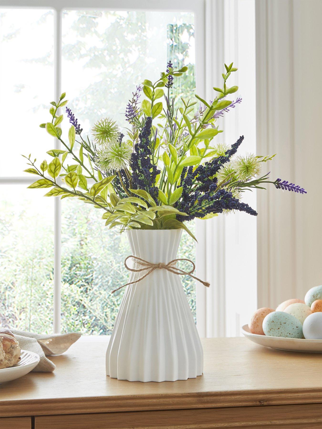 The Very Collection Faux Lavender Plant in Pot