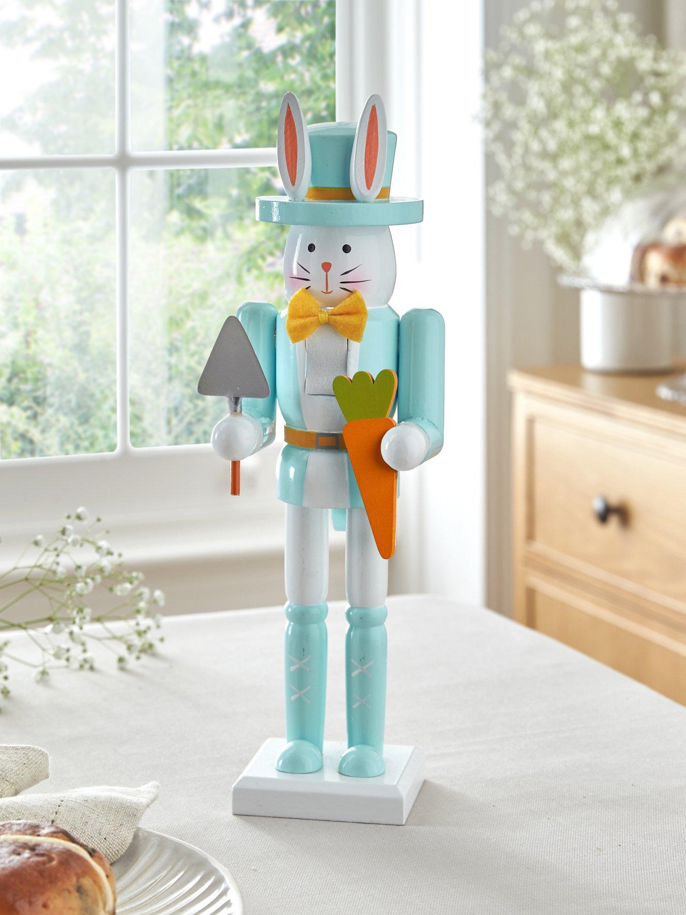 The Very Collection 12-Inch Easter Bunny Nutcracker | Very