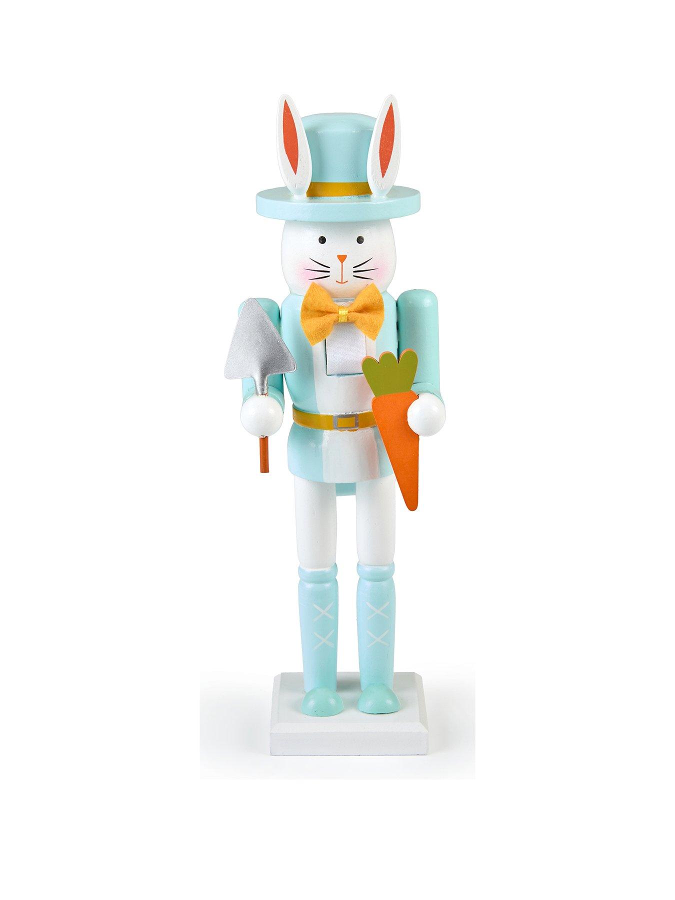 The Very Collection 12-Inch Easter Bunny Nutcracker | Very