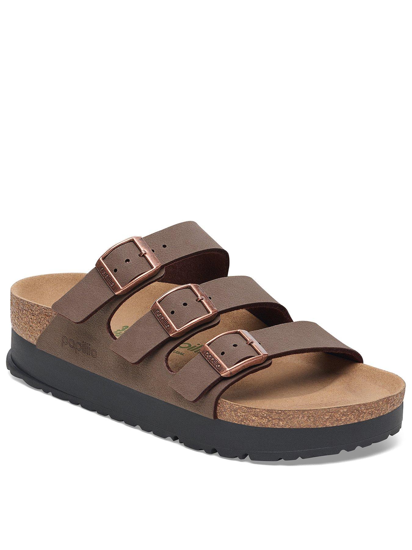 Image of Birkenstock Florida Iii Flex Platform Sandals - Brown