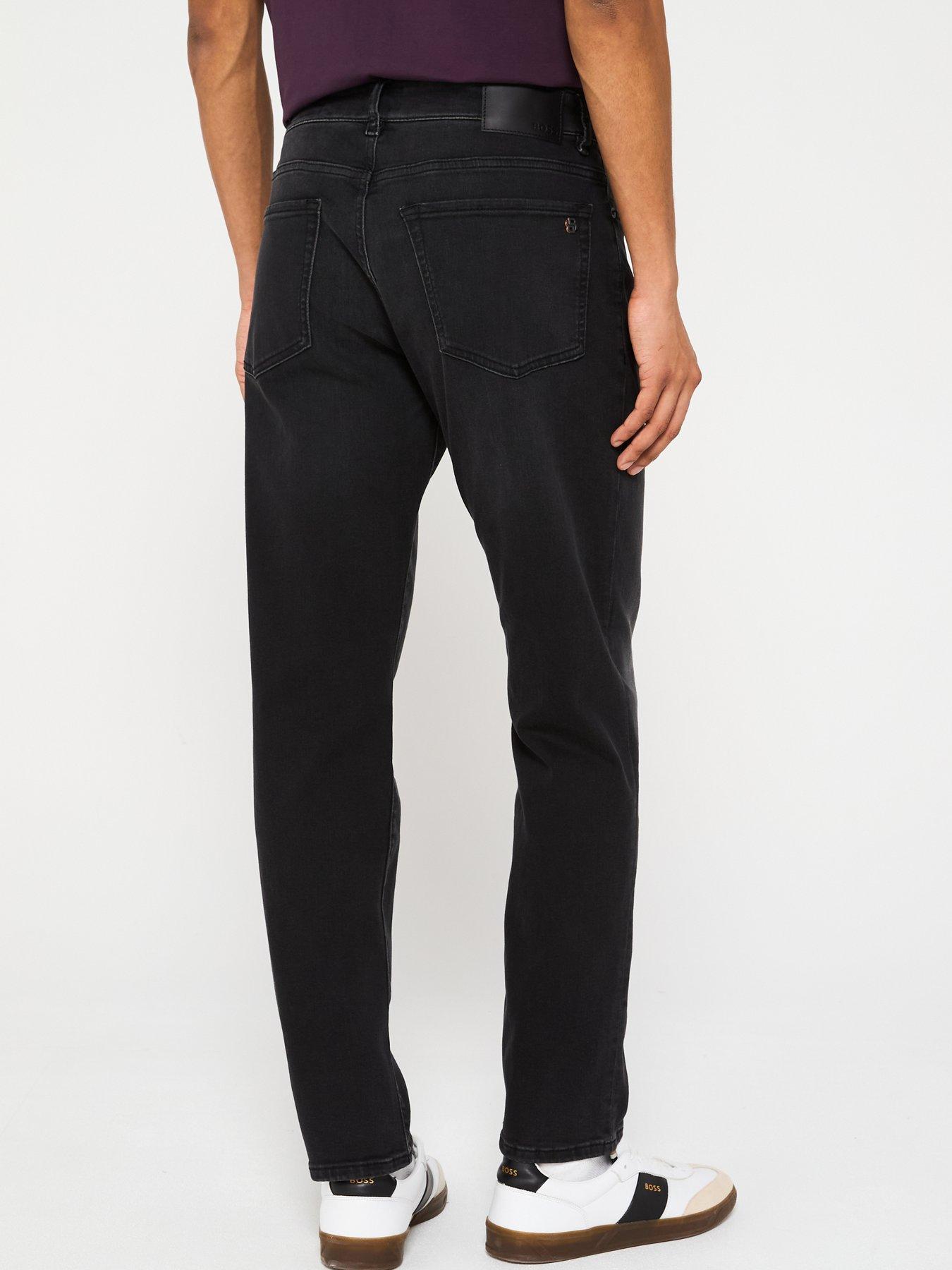 Image 2 of 4 of BOSS ReMaine Bo Soft Motion Regular Fit Jeans - Grey