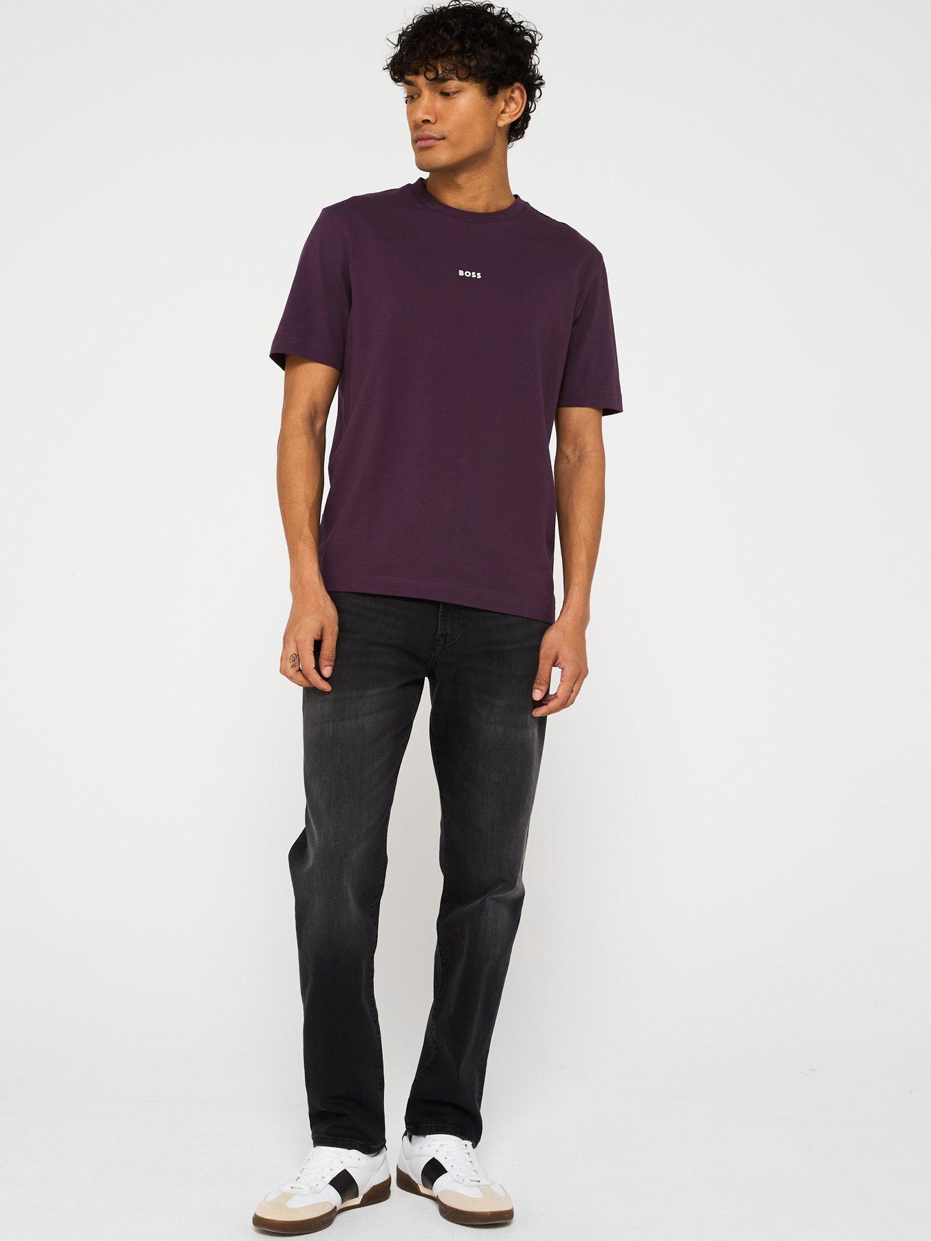 Image 3 of 4 of BOSS ReMaine Bo Soft Motion Regular Fit Jeans - Grey