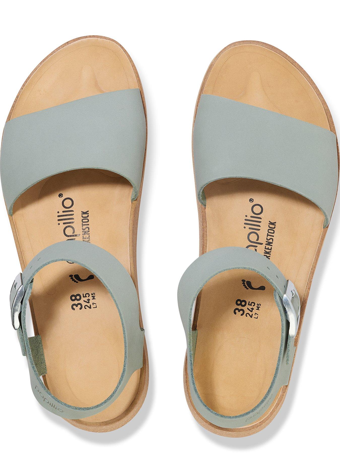 Image 3 of 3 of Birkenstock Glenda Nubuck Sandal - Sage