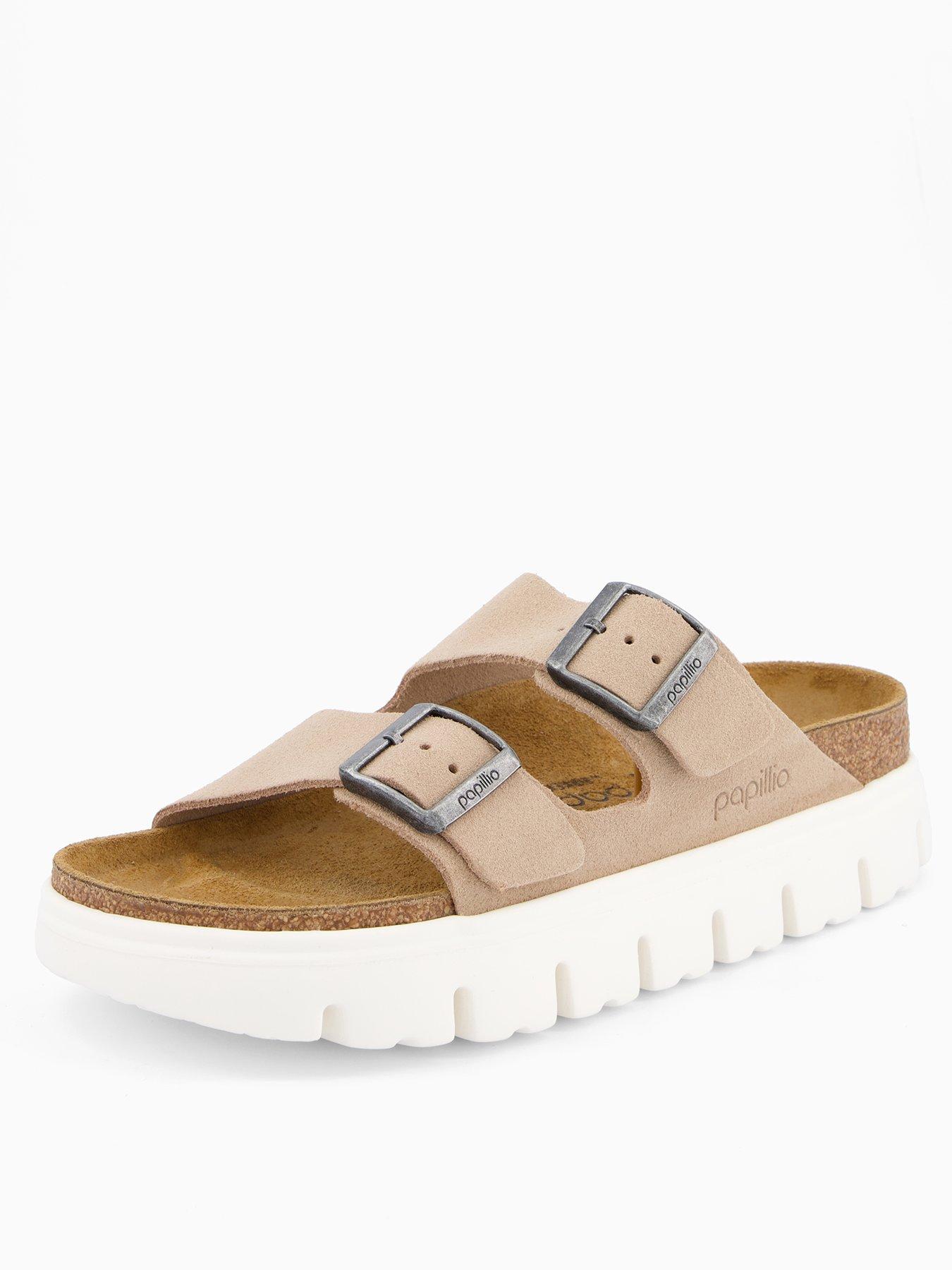 undefined Arizona Chunky Suede Sandal - Sand