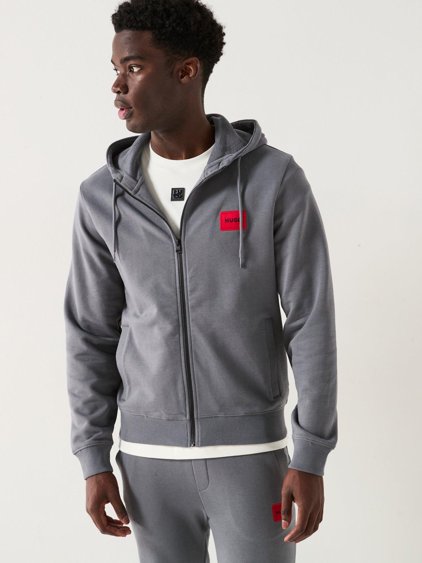 undefined Doak212 Red Patch Logo Cuff Joggers - Grey