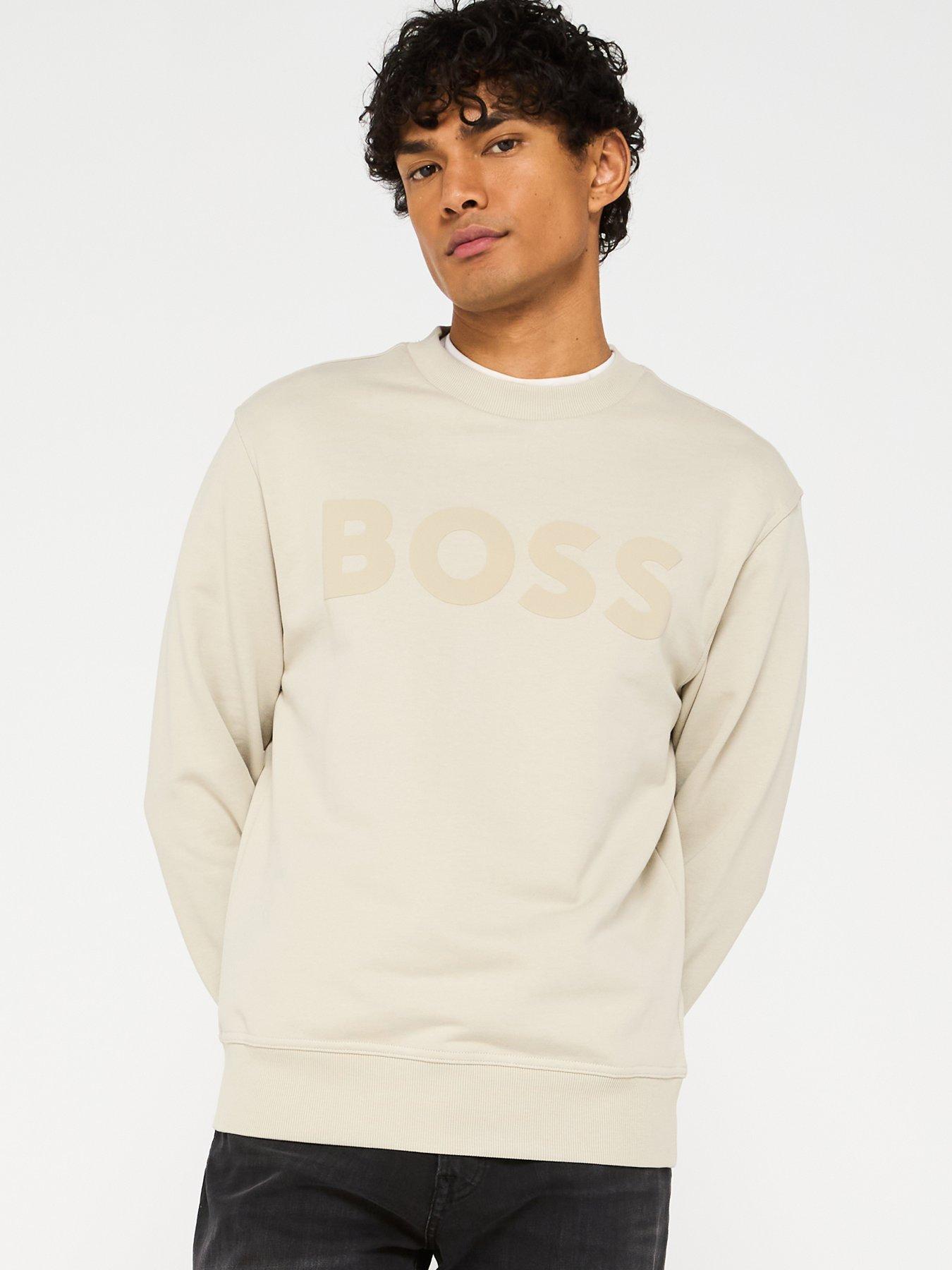 undefined Webasic Logo Crew Sweatshirt - Light Beige