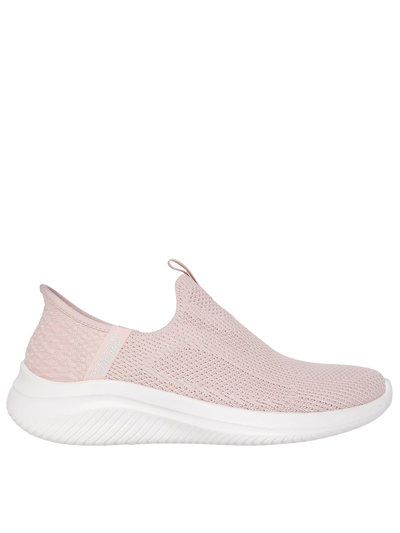 Image 1 of 5 of Skechers Ultra Flex 30 Engineered Stretch Knit Slip-Ins W/ Air-Cooled Rose Knit