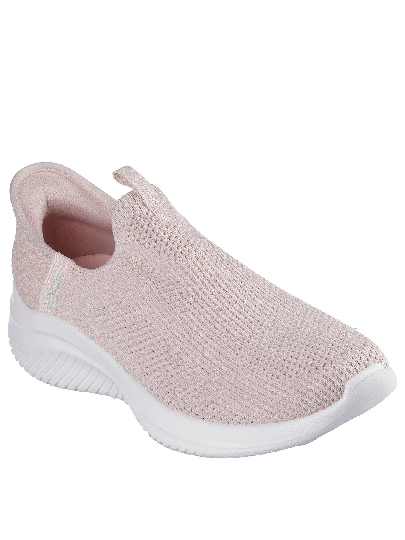 Image 2 of 5 of Skechers Ultra Flex 30 Engineered Stretch Knit Slip-Ins W/ Air-Cooled Rose Knit