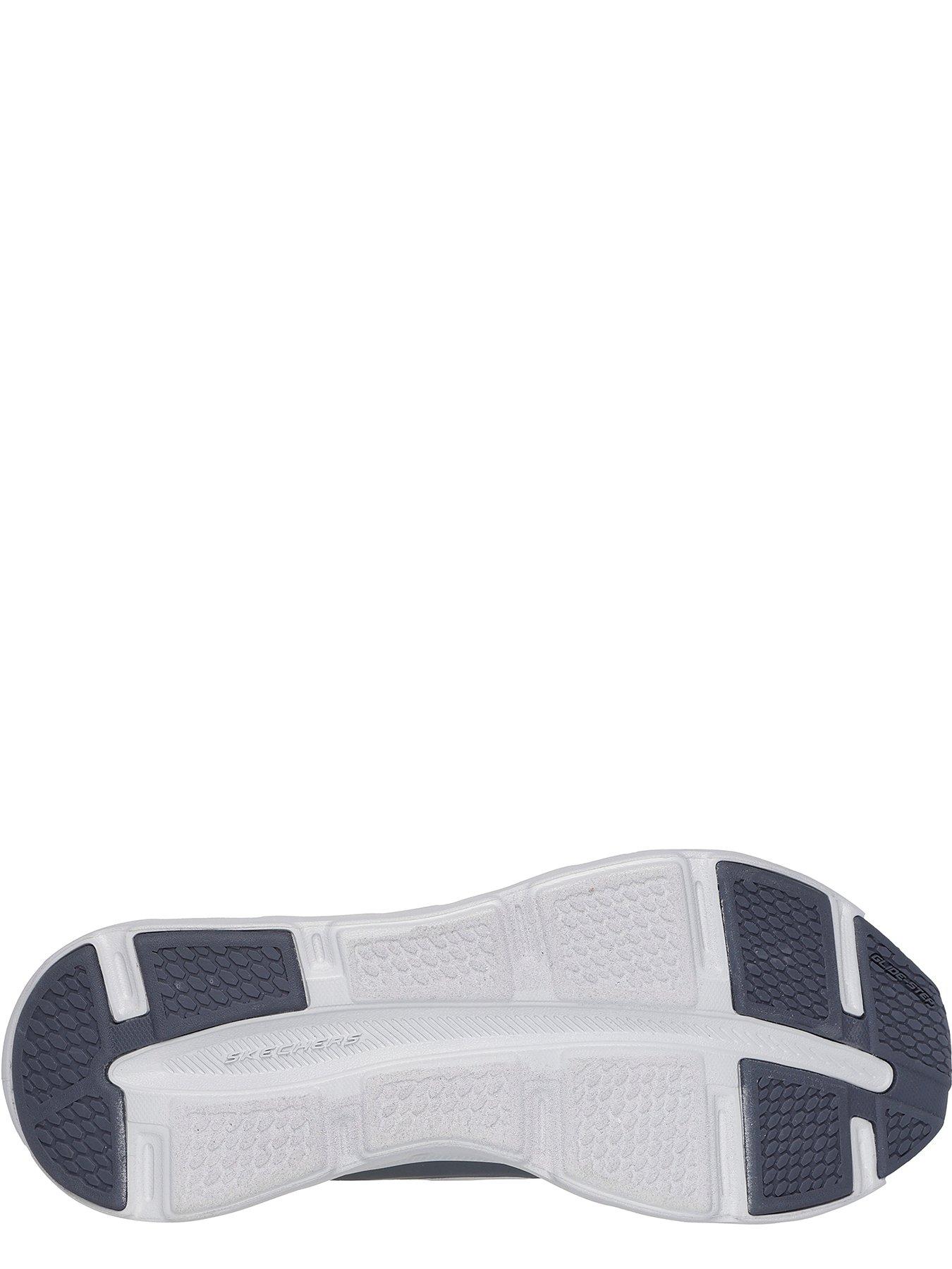Image 4 of 5 of Skechers Glide-step Altus Lace-up Slip-in Trainer - Grey /mesh/pink Trim